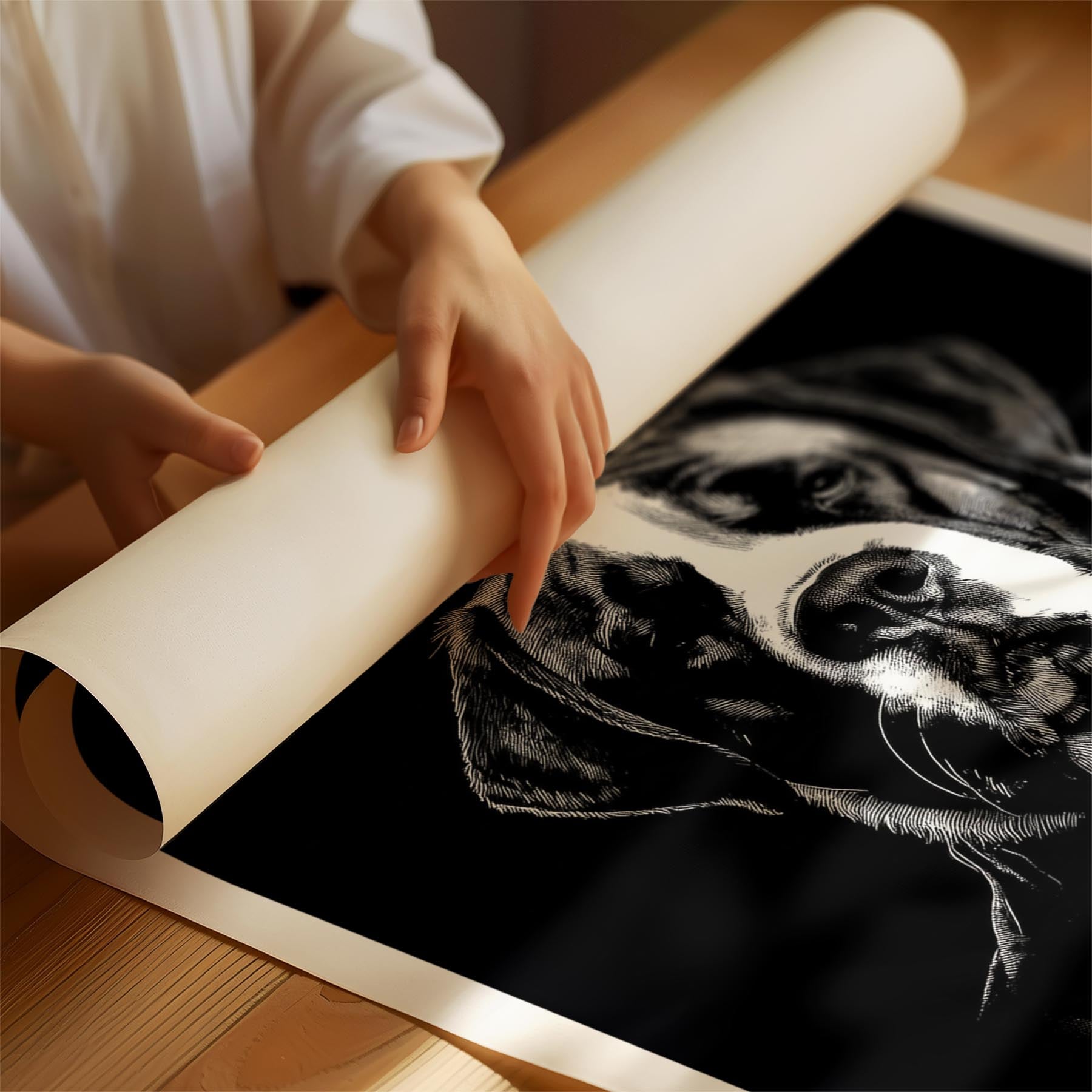 Saint Bernard Mafia Dog Series image 1