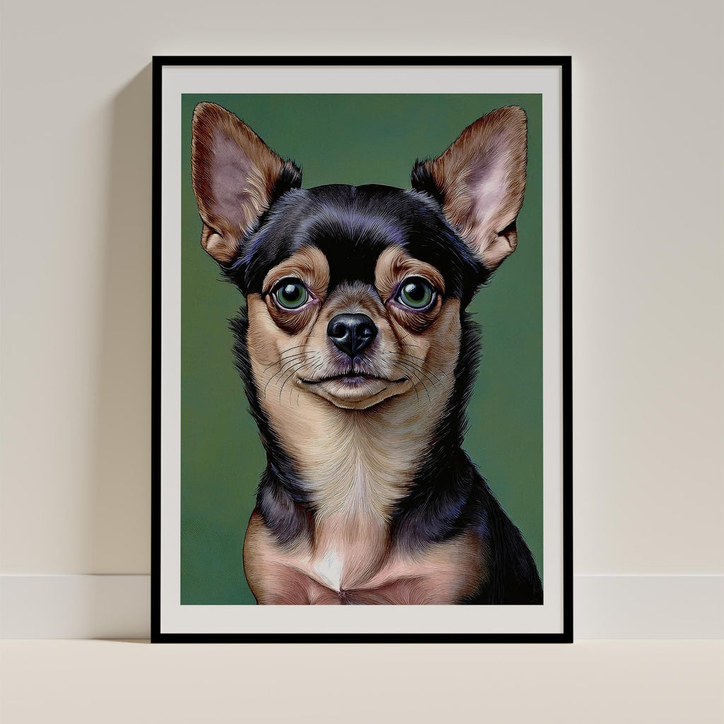 Chihuahua Green Painted Series image 0