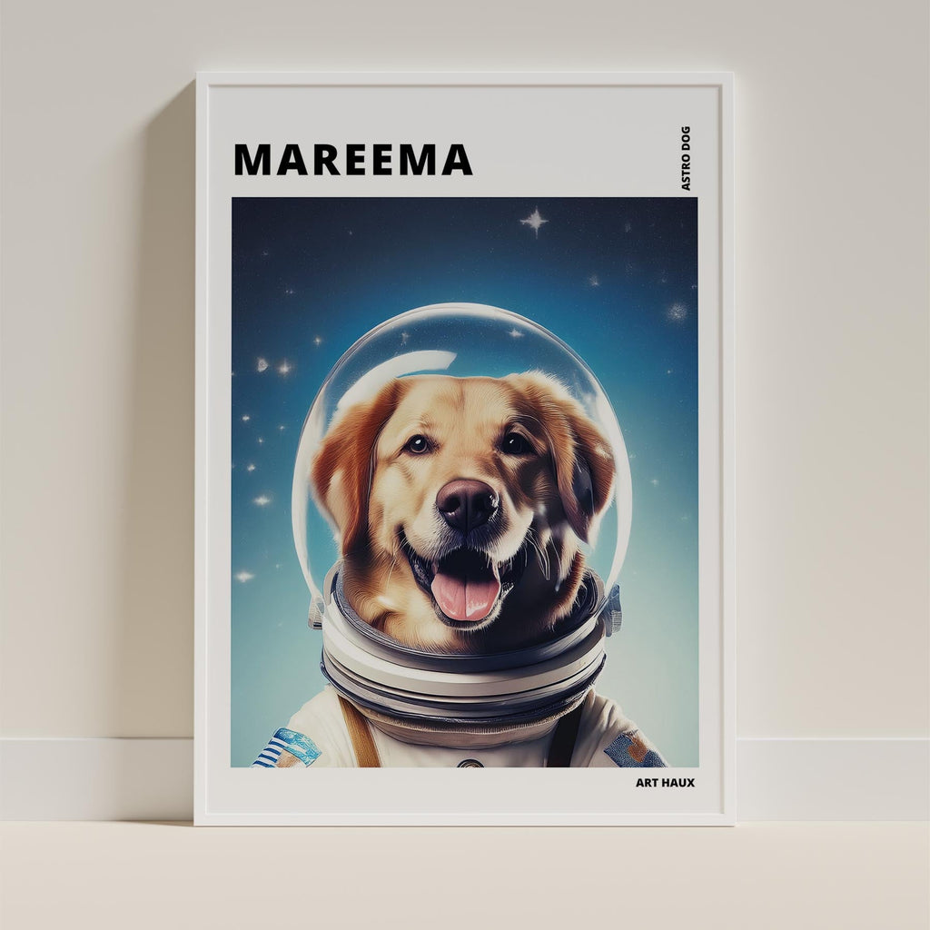 Maremma Astronaut Dog Series with Text Astro Dog image 9