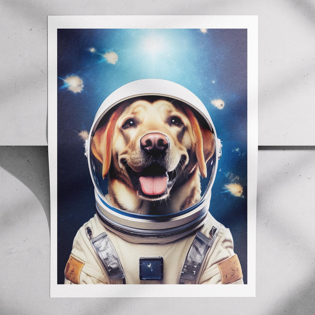 Labrador Retriever Astronaut Dog Series image 7