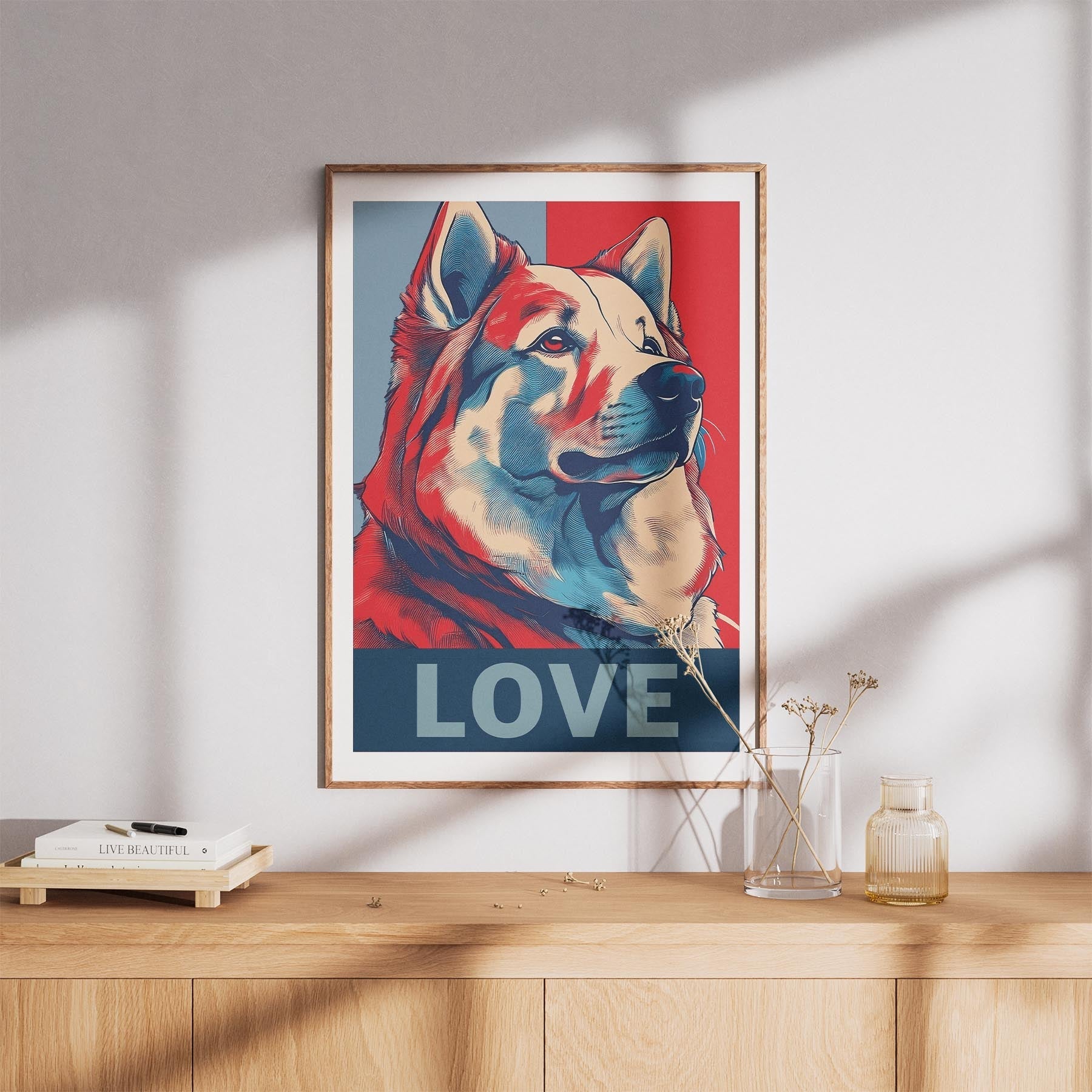 Samoyed LOVE Series Inspired by the Obama Poster image 8