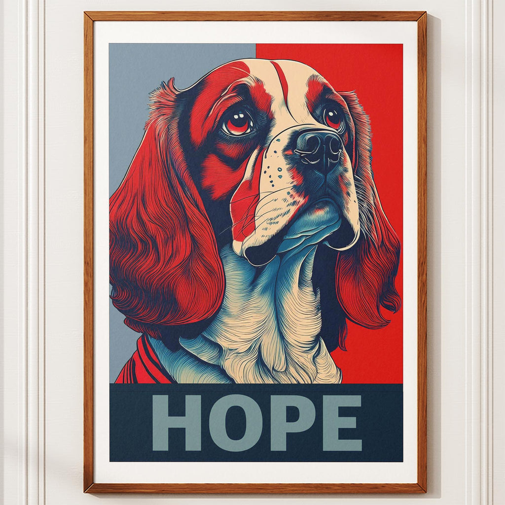 Cavalier Spaniel HOPE Series Inspired by the Obama Poster image 10