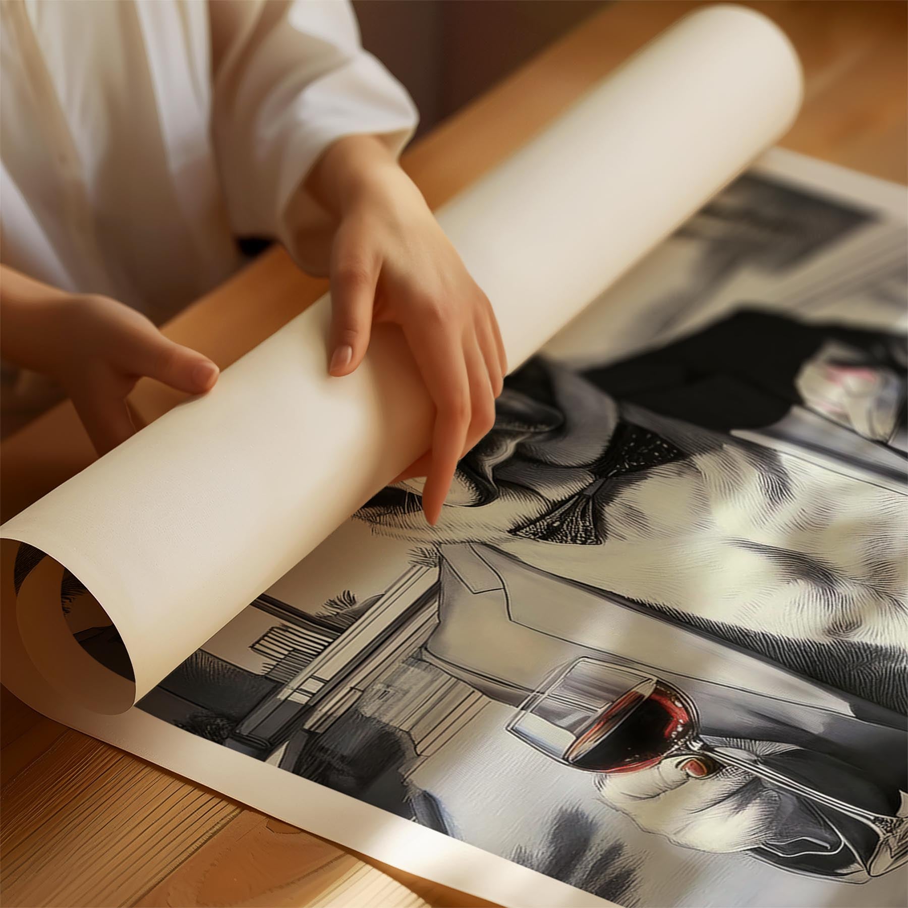 Saint Bernard The Distinguished Gentleman Dog Series image 1