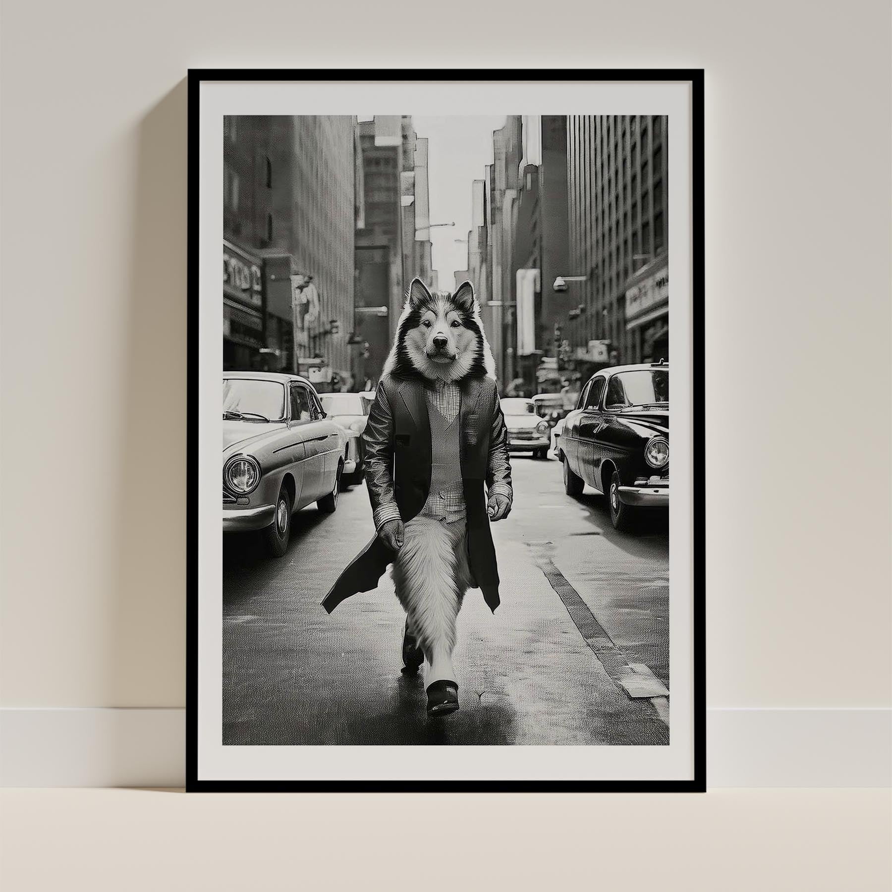 Alaskan Malamute Dog Art Print Unframed Vol 1 | 11 Unique Designs | Wall Art Gift for Dog Lovers - Image 4 | Dogsy & Co
