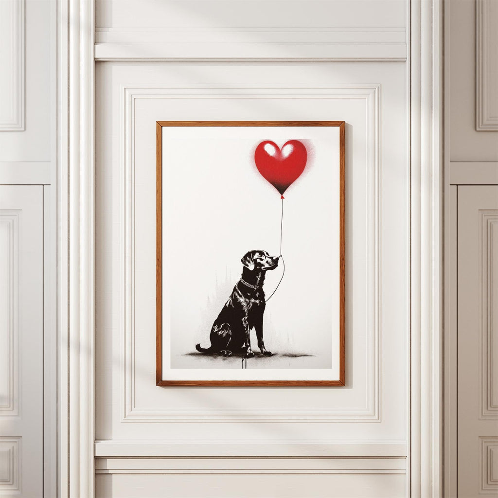 Labrador Retriever DOGSY Series inspired by the Art of Banksy image 3