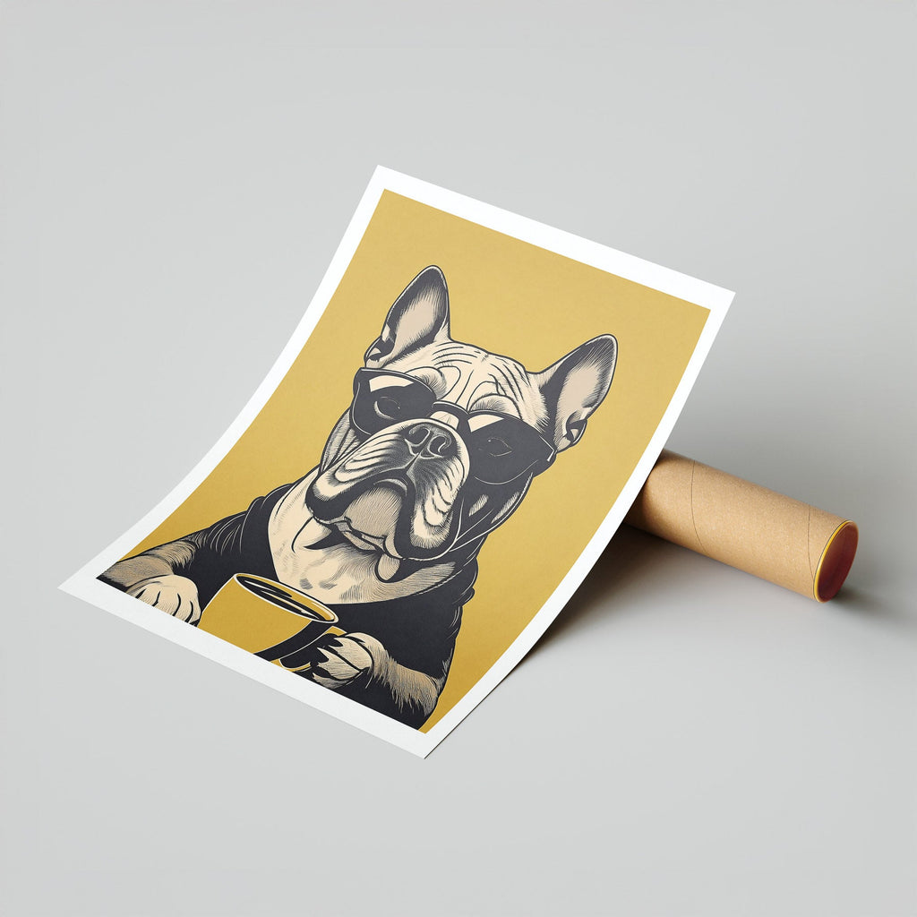Bull Dog Chillin Coffee Dog image 7