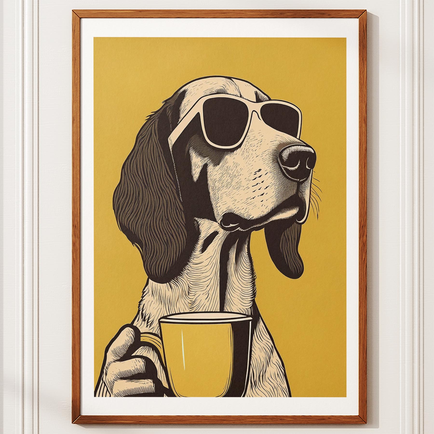 English Setter Chillin Coffee Dog image 10