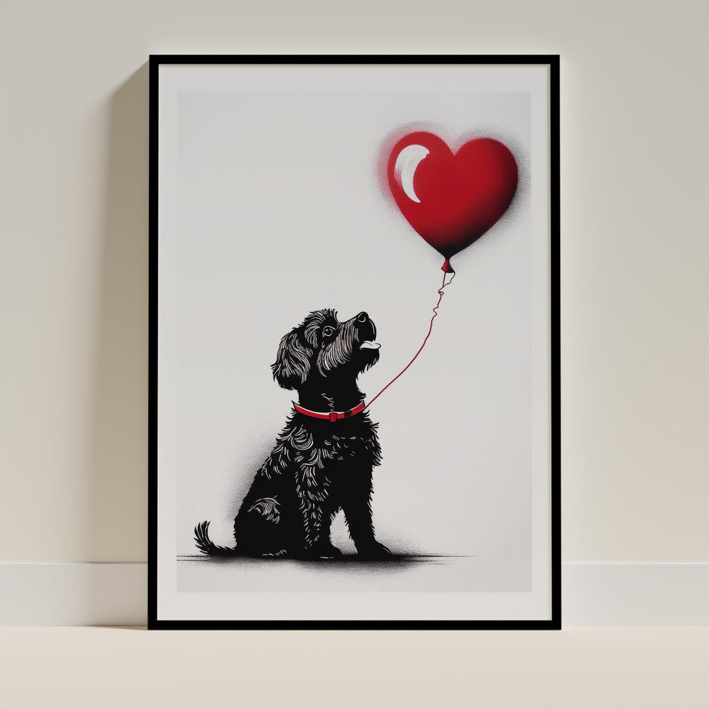 Bichon Frise DOGSY Series inspired by the Art of Banksy image 11