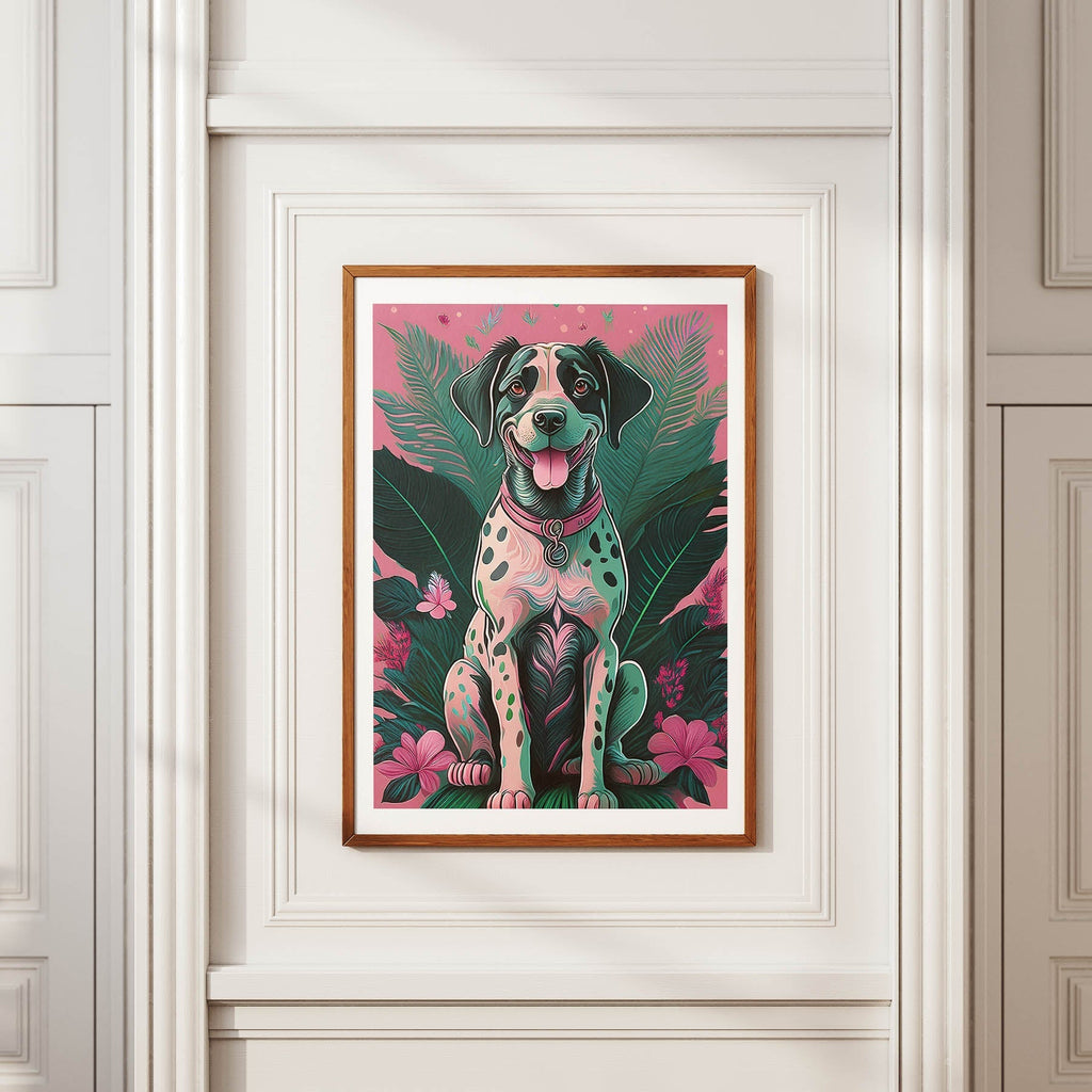 Dalmatian Flowery Dog image 3