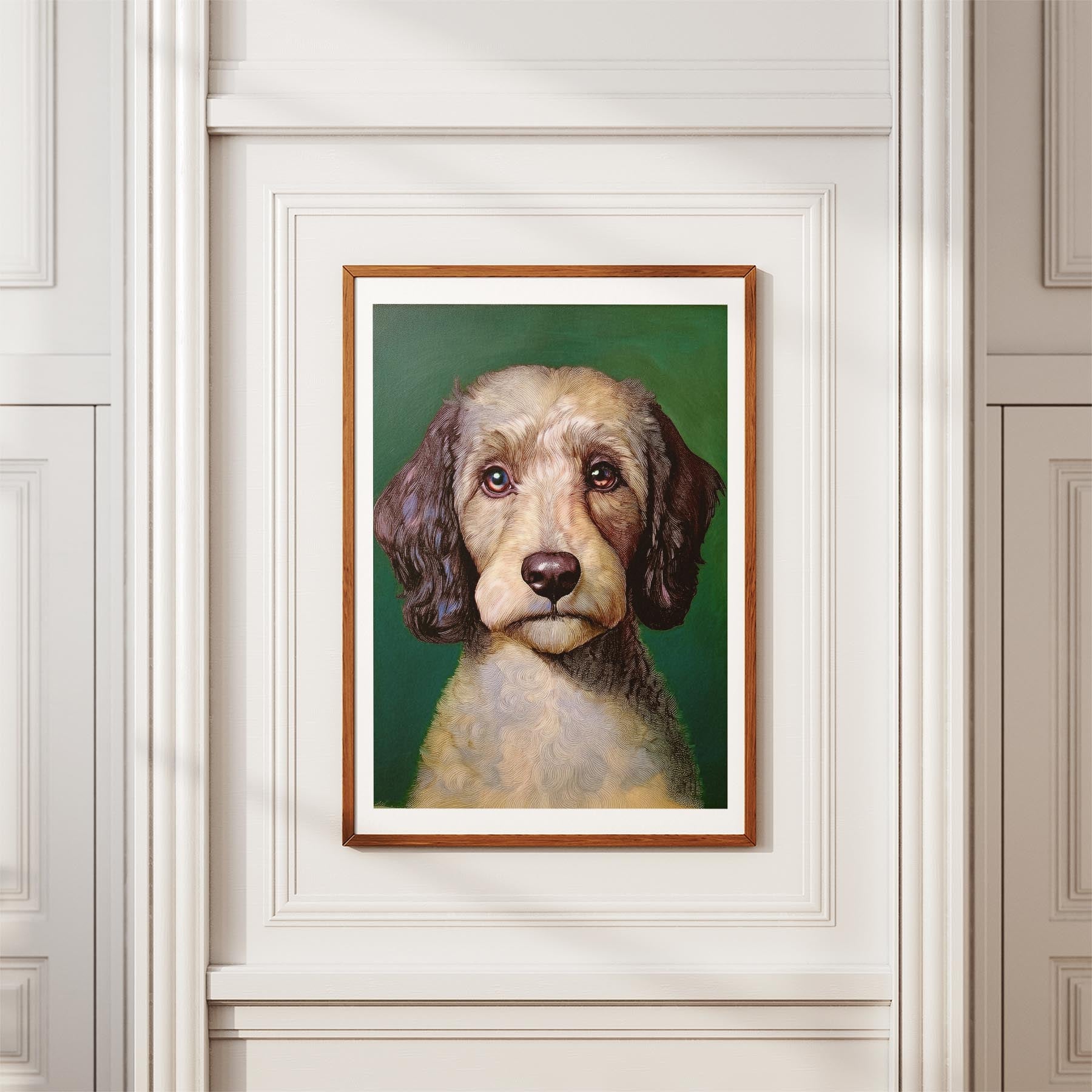 Groodle Green Painted Series image 3