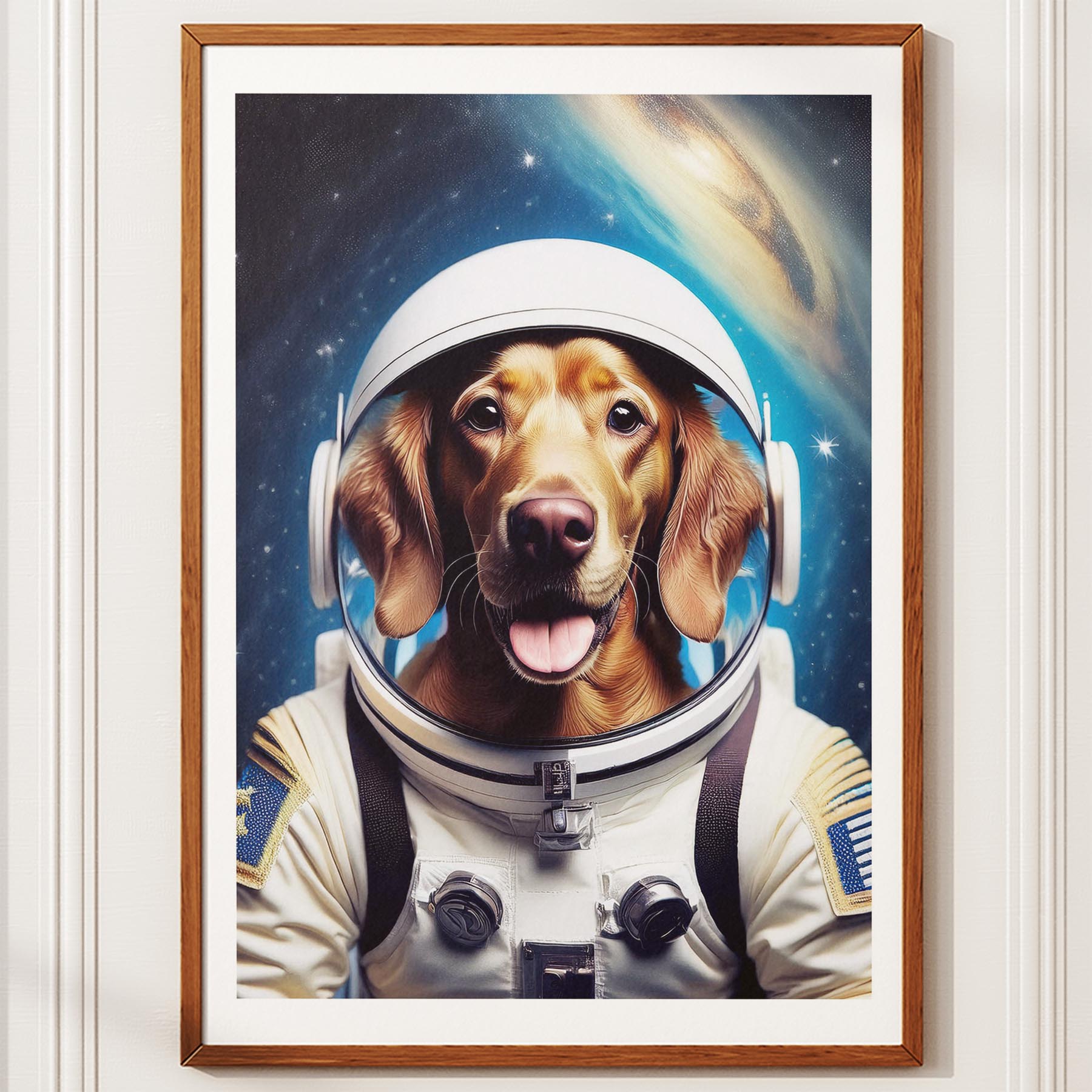 Irish Setter Astronaut Dog Series image 10
