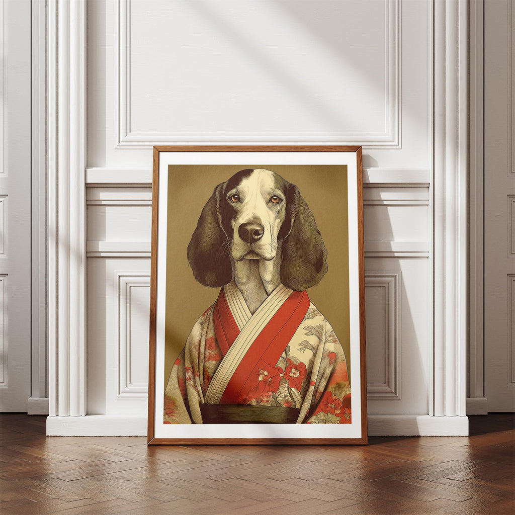 Gordon Setter Japanse Kimono Dog Series image 4