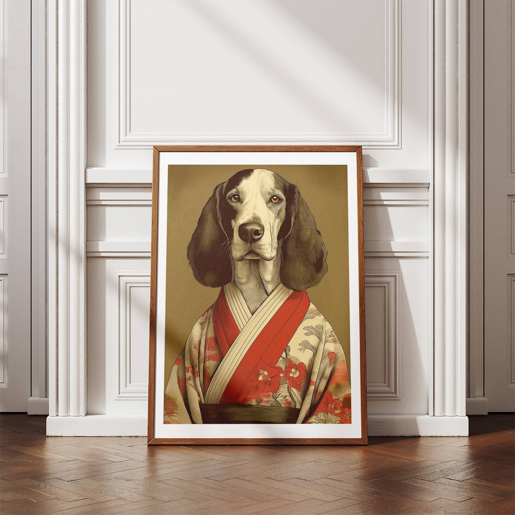 Gordon Setter Japanse Kimono Dog Series image 4
