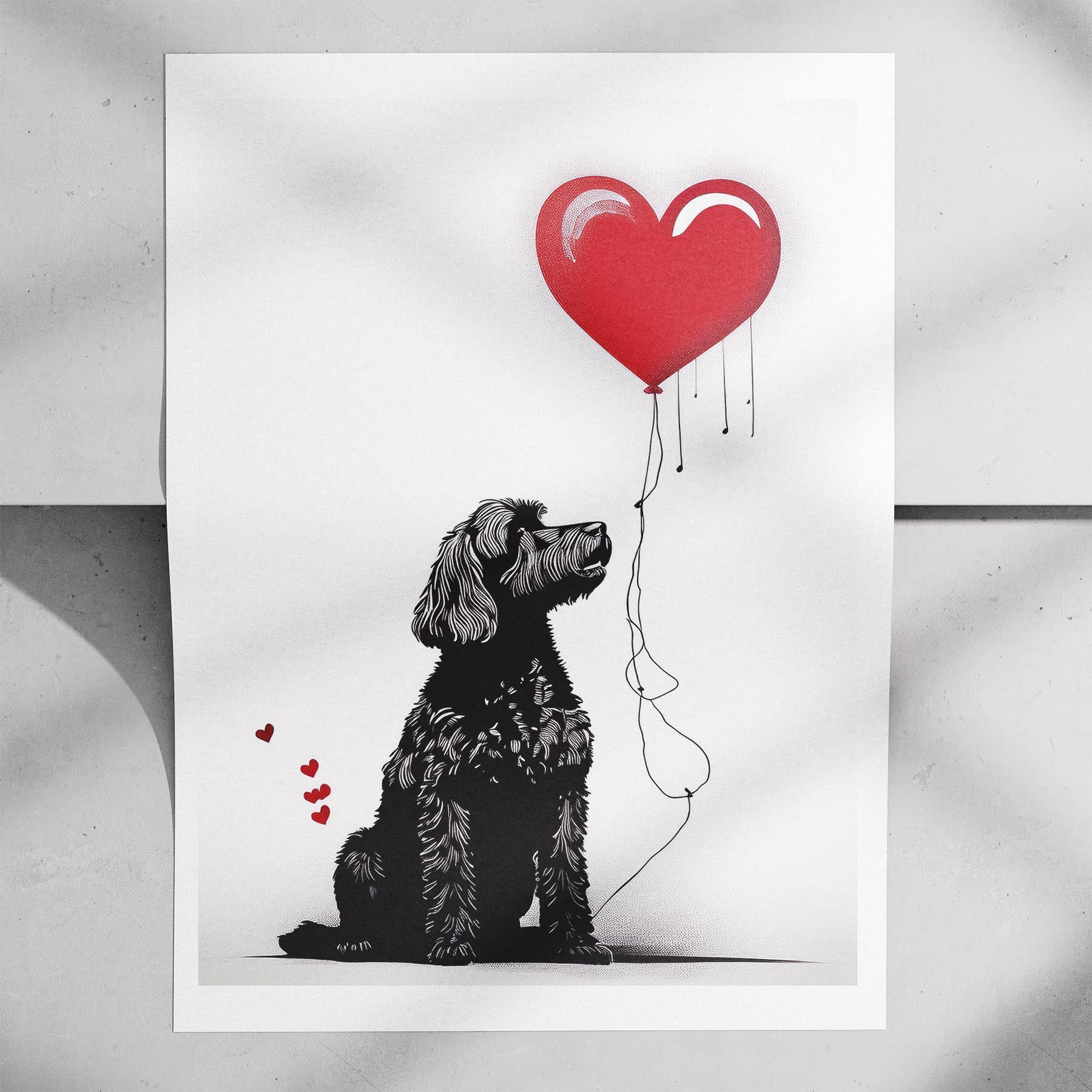 Cavoodle DOGSY Series inspired by the Art of Banksy image 7