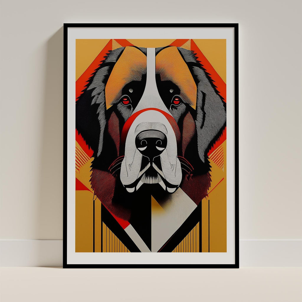 Newfoundland Geometric Orange Series image 0