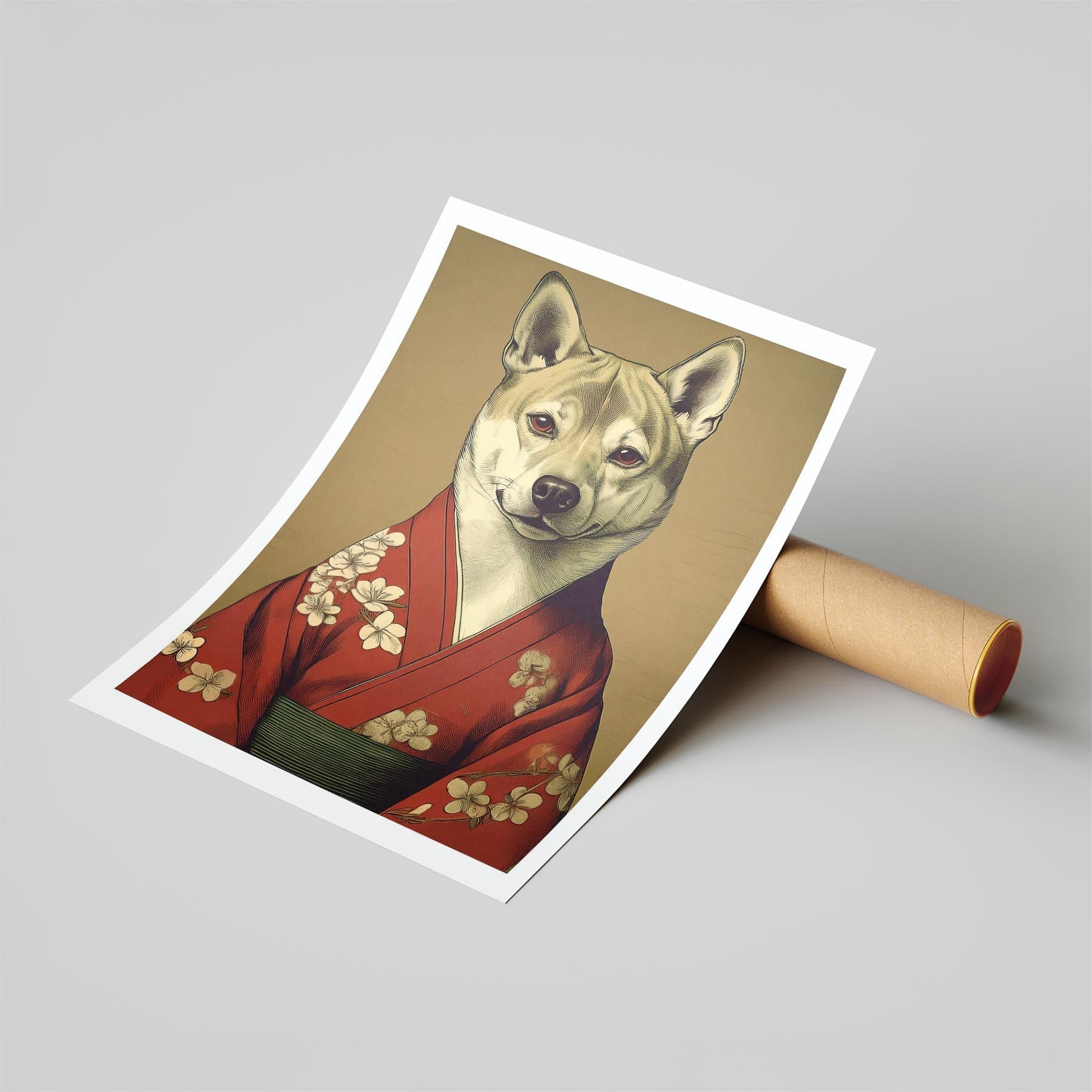 Shiba Japanse Kimono Dog Series image 6