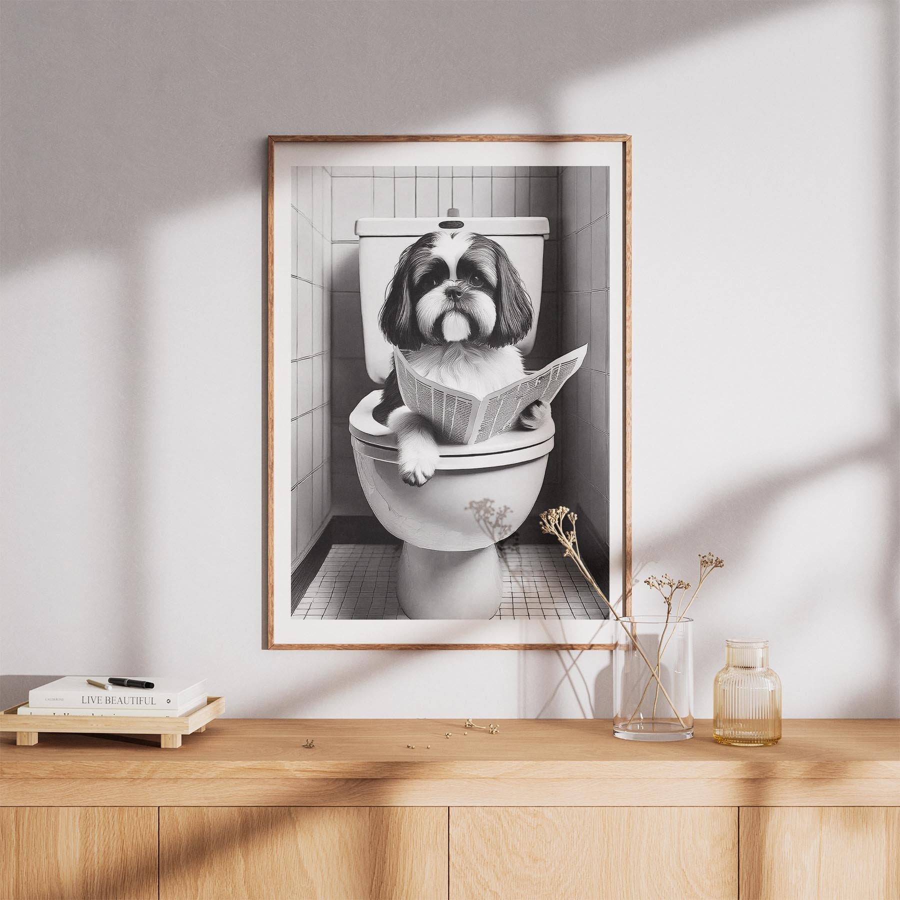 Shih Tzu Toilet Humour Dog Series 2 image 8