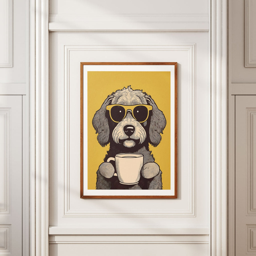 Cockapoo Chillin Coffee Dog image 2