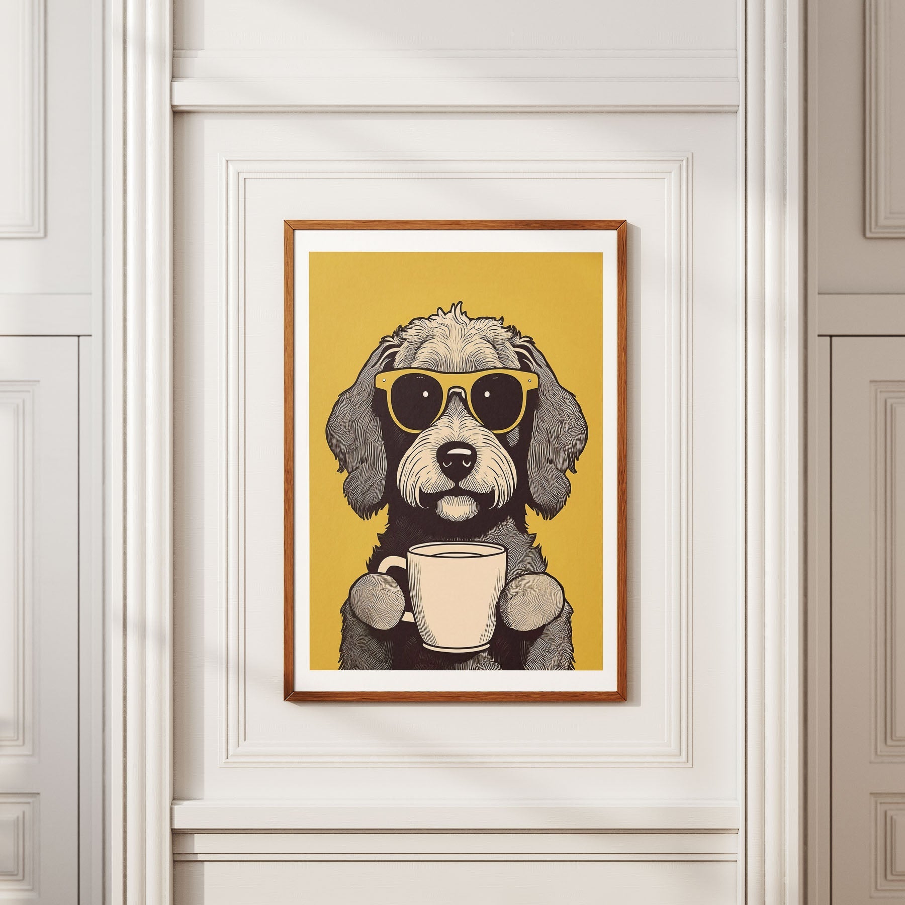 Cockapoo Chillin Coffee Dog image 2