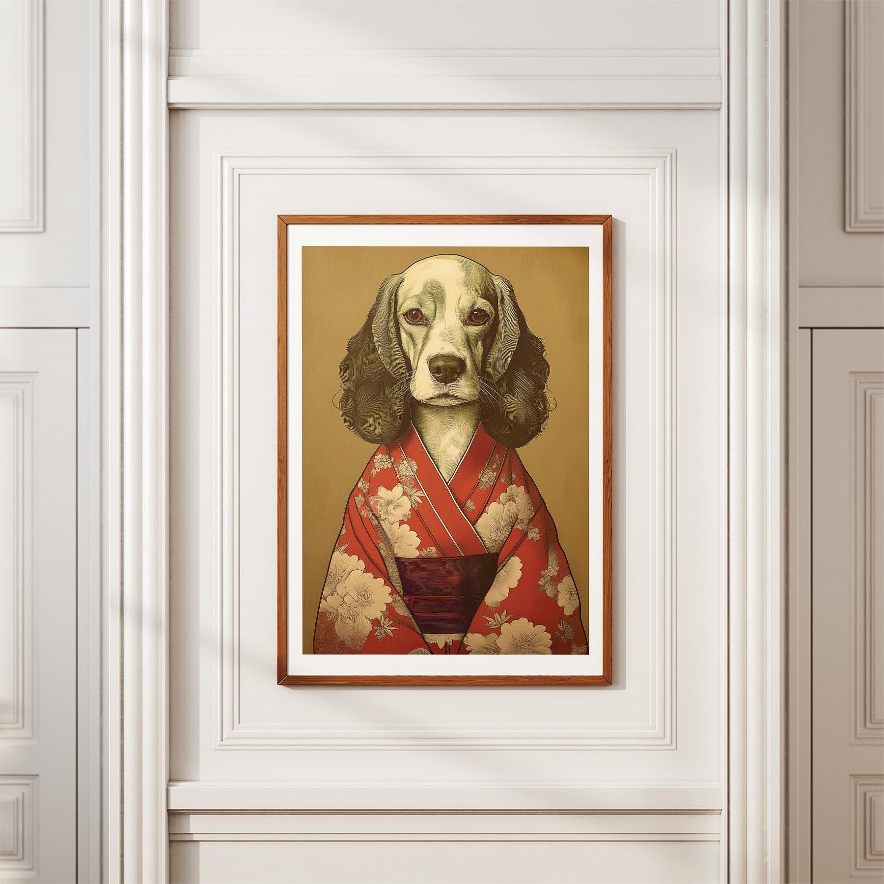 Cocker Spaniel Japanse Kimono Dog Series image 3