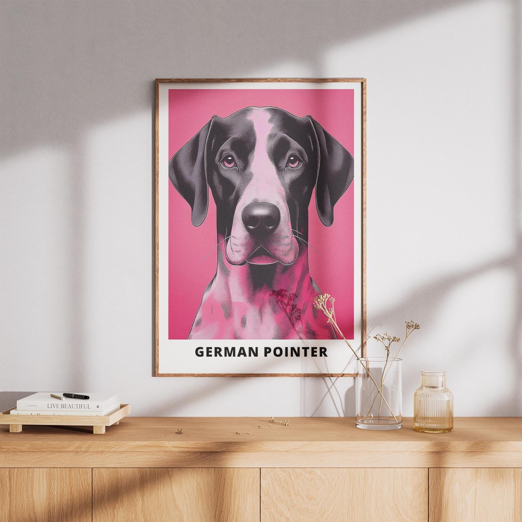 German Pointer Pink and Black Dog Series 1 image 8