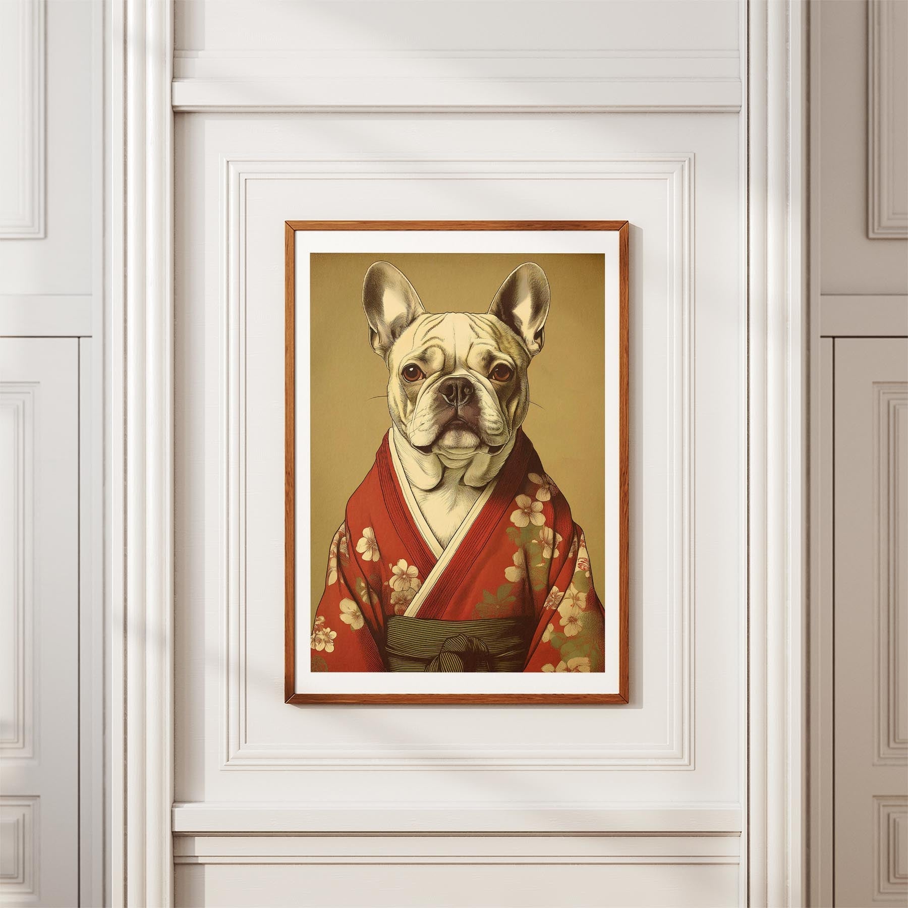 French Bulldog Japanse Kimono Dog Series image 3