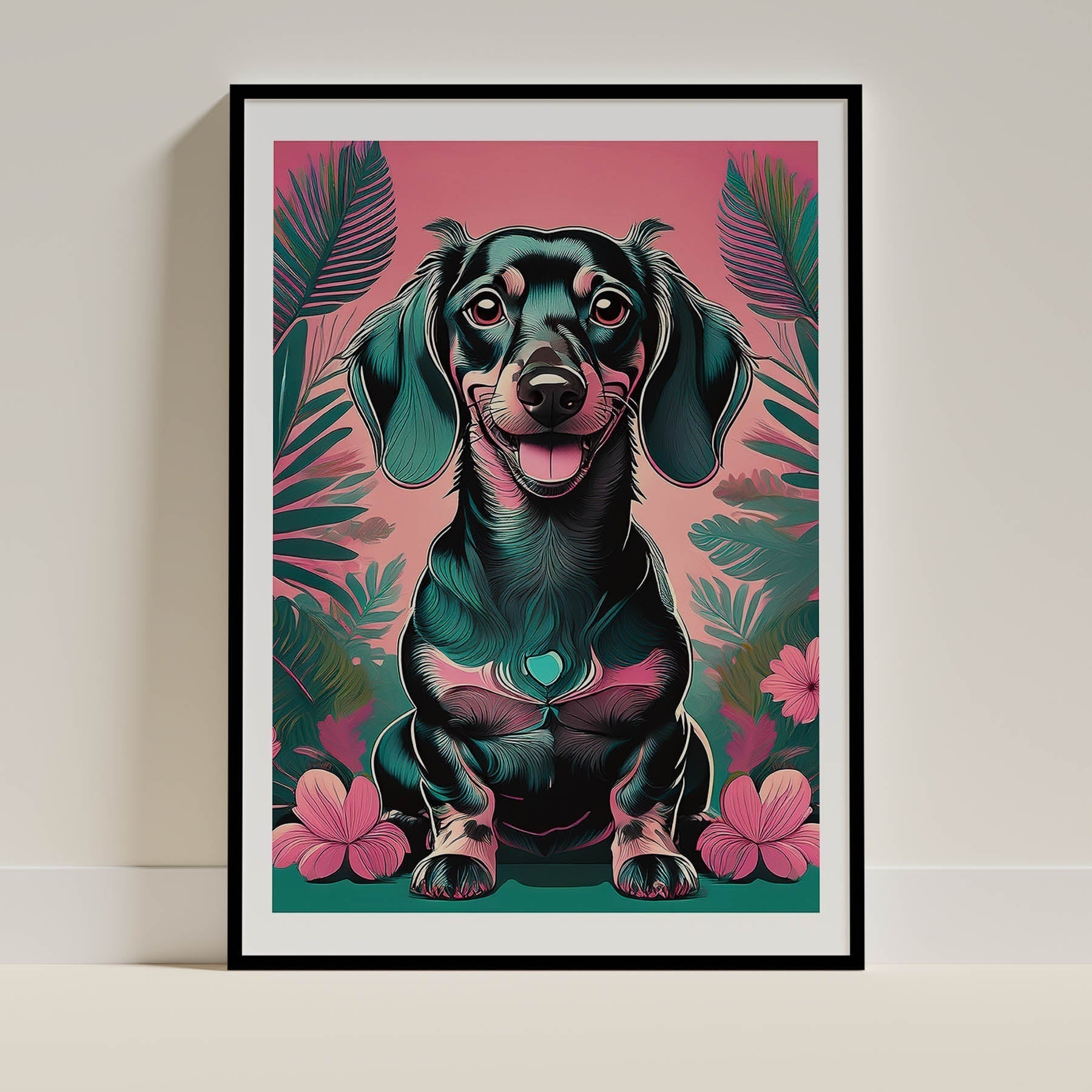 Dachshund Dog Art Print Unframed Vol 2 | 11 Unique Designs | Wall Art Gift for Dog Lovers - Image 10 | Dogsy & Co