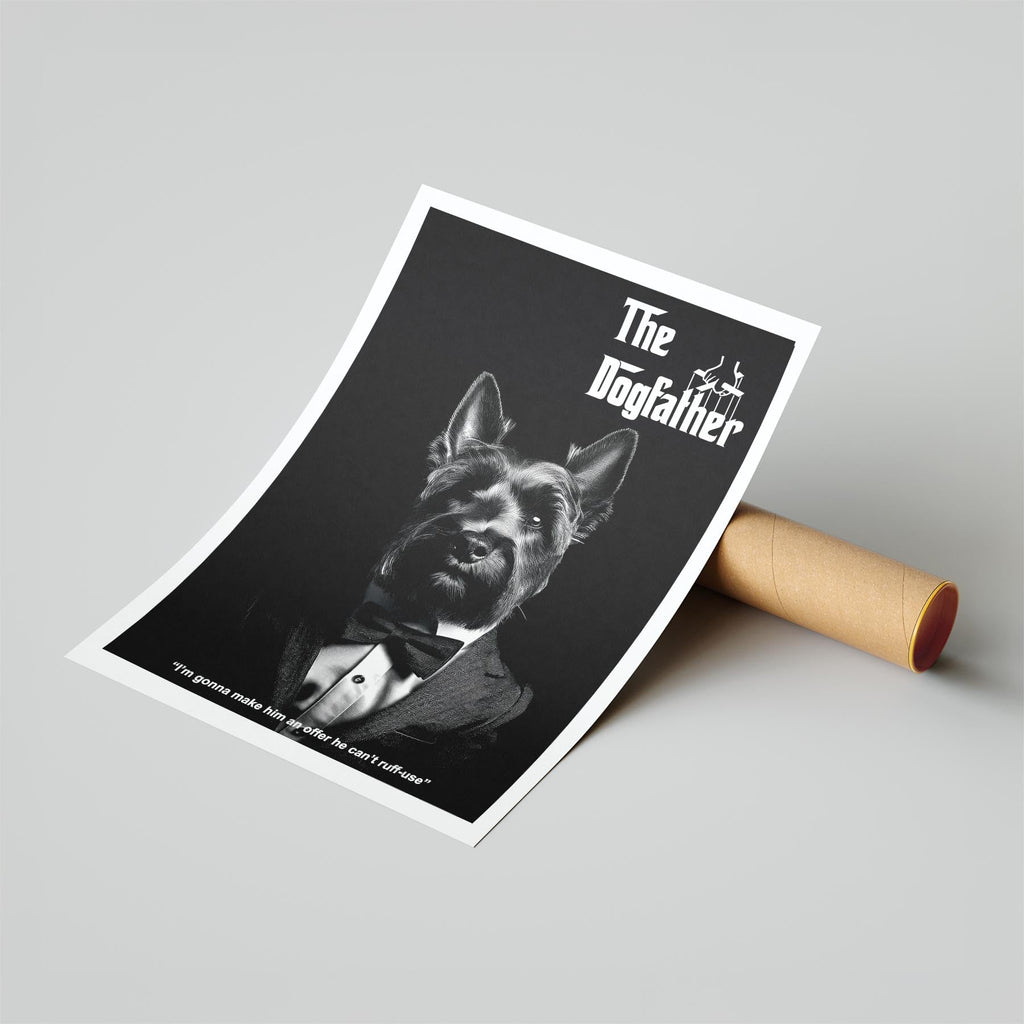 Scottish Terrier Mafia Dog Series image 6