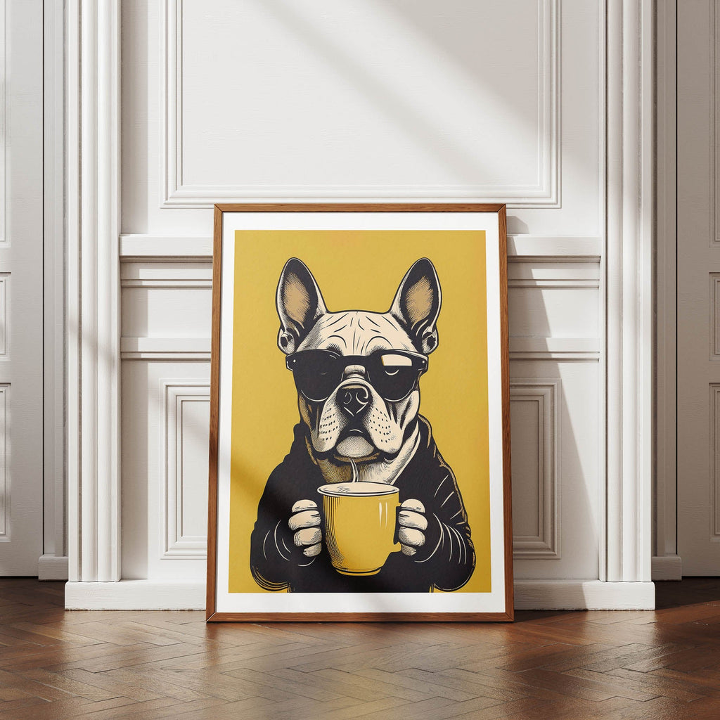 Bull Dog 1 Chillin Coffee Dog image 4