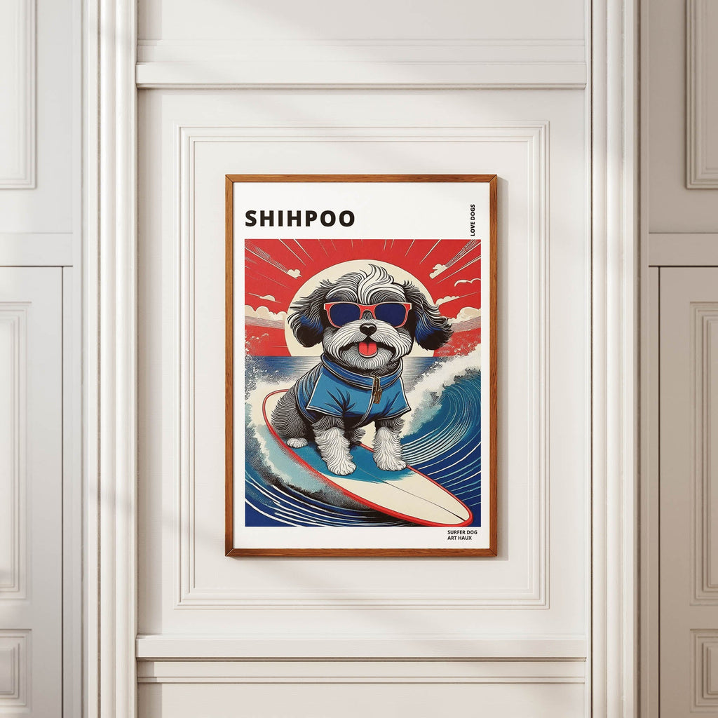 Shihpoo Hokosai Surfer Dogs 1 image 3