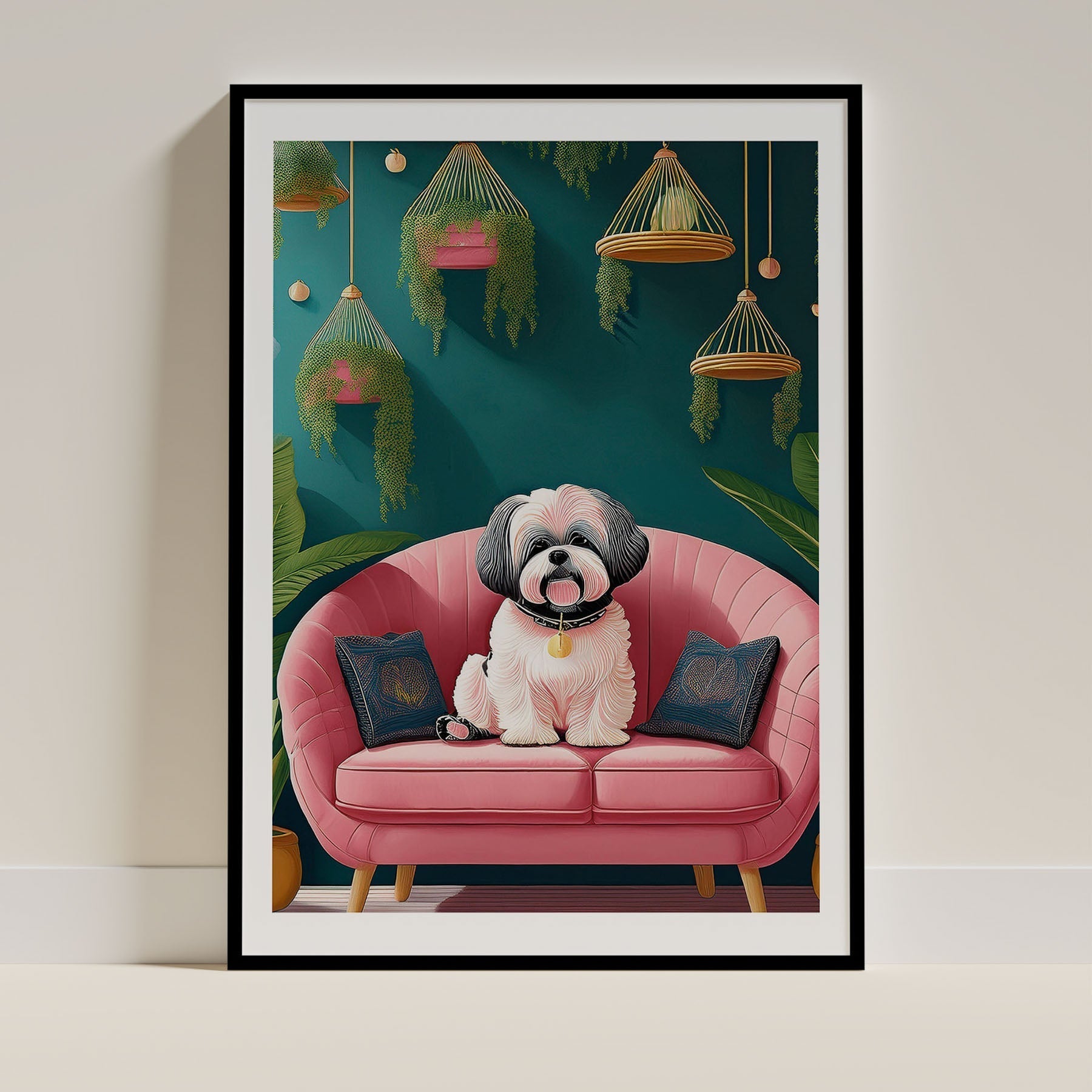 Bichon Frise Dog Art Print Unframed Vol 2 | 9 Unique Designs | Wall Art Gift for Dog Lovers - Image 3 | Dogsy & Co