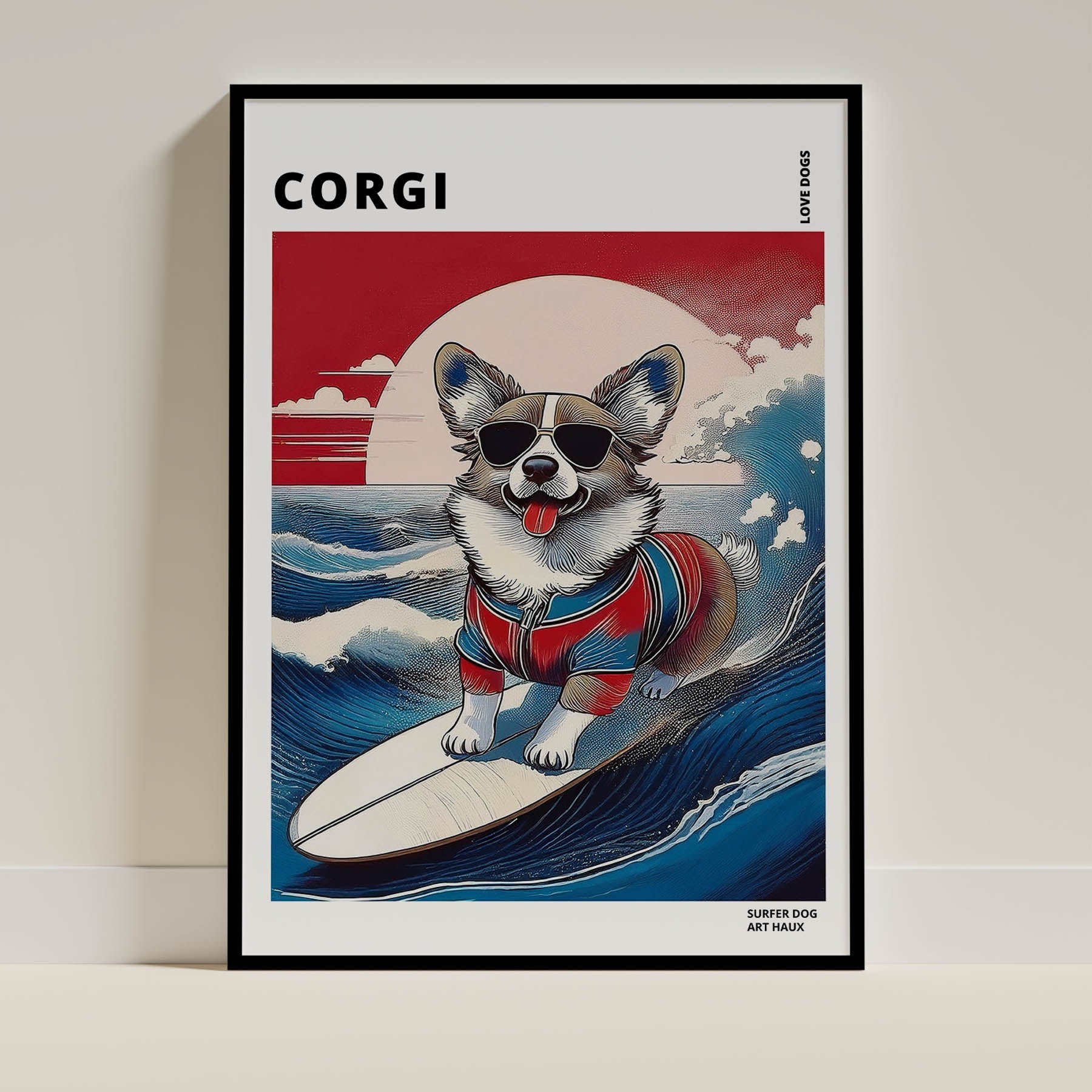 Corgi Dog Art Print Unframed Vol 1 | 11 Unique Designs | Wall Art Gift for Dog Lovers - Image 11 | Dogsy & Co