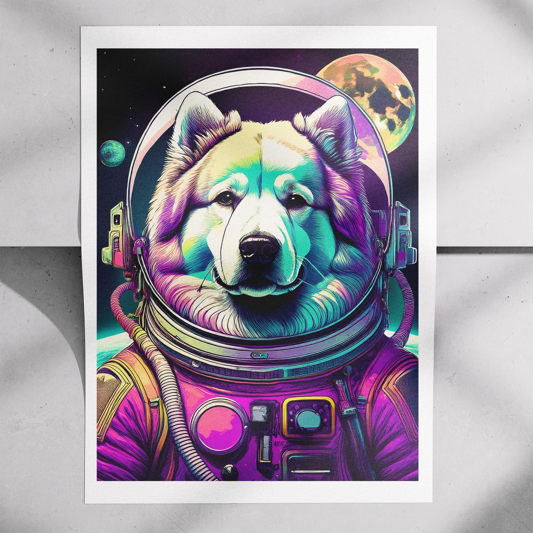Samoyed Space Dogs Series image 7