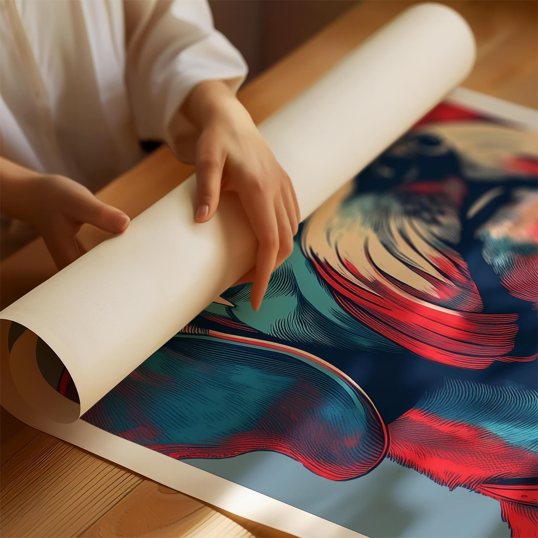 Maltese HOPE Series Inspired by the Obama Poster image 1