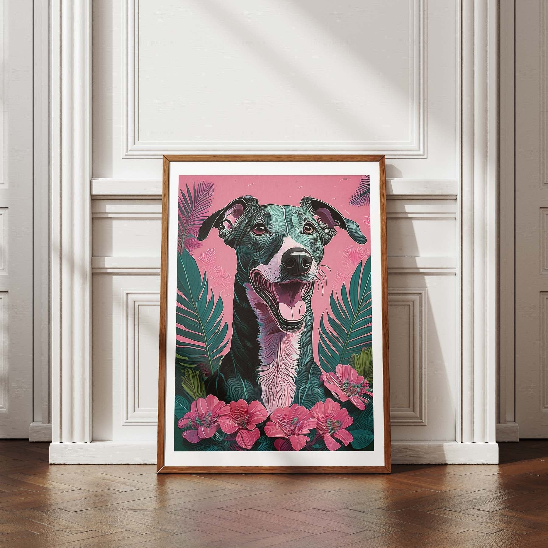 Greyhound Flowery Dog image 4