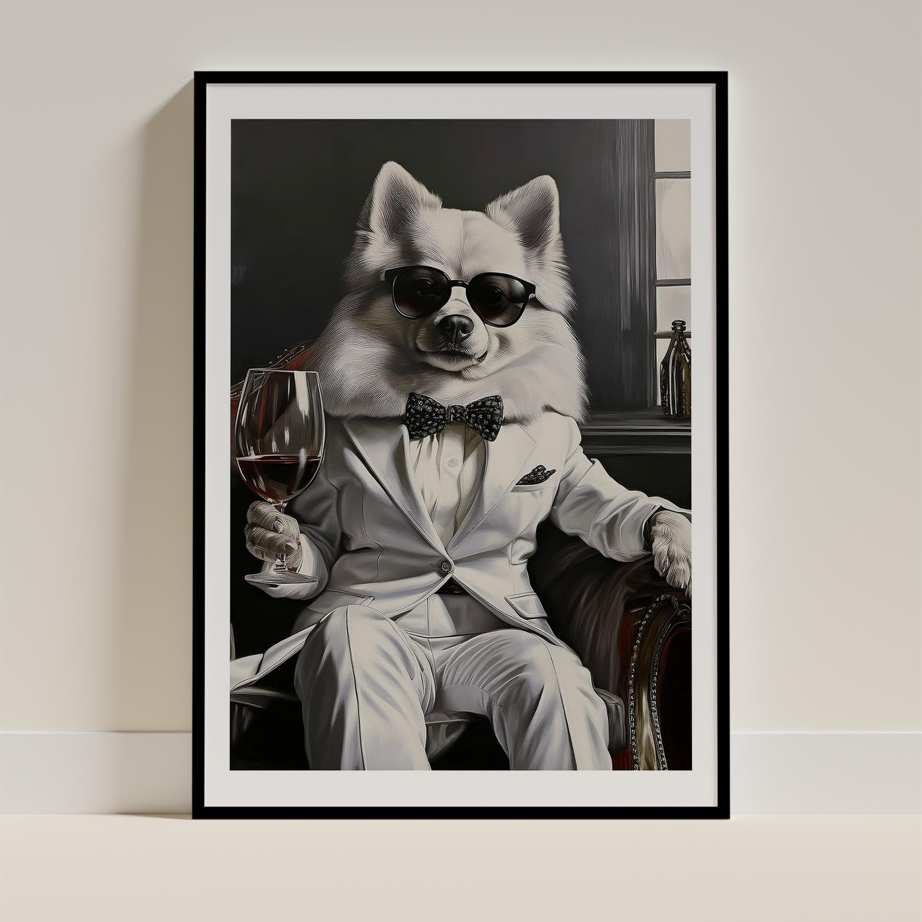 German Spitz Dog Art Print Unframed Vol 1 | 11 Unique Designs | Wall Art Gift for Dog Lovers - Image 5 | Dogsy & Co