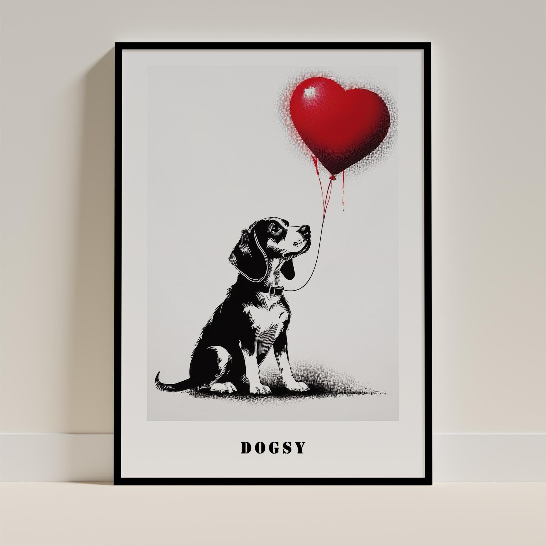 Beagle Dog Art Print Unframed Vol 1 | 11 Unique Designs | Wall Art Gift for Dog Lovers - Image 10 | Dogsy & Co