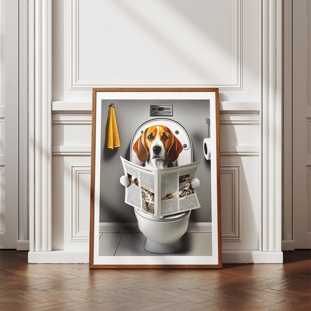 Beagle Toilet Humour Dog Series 2 image 4