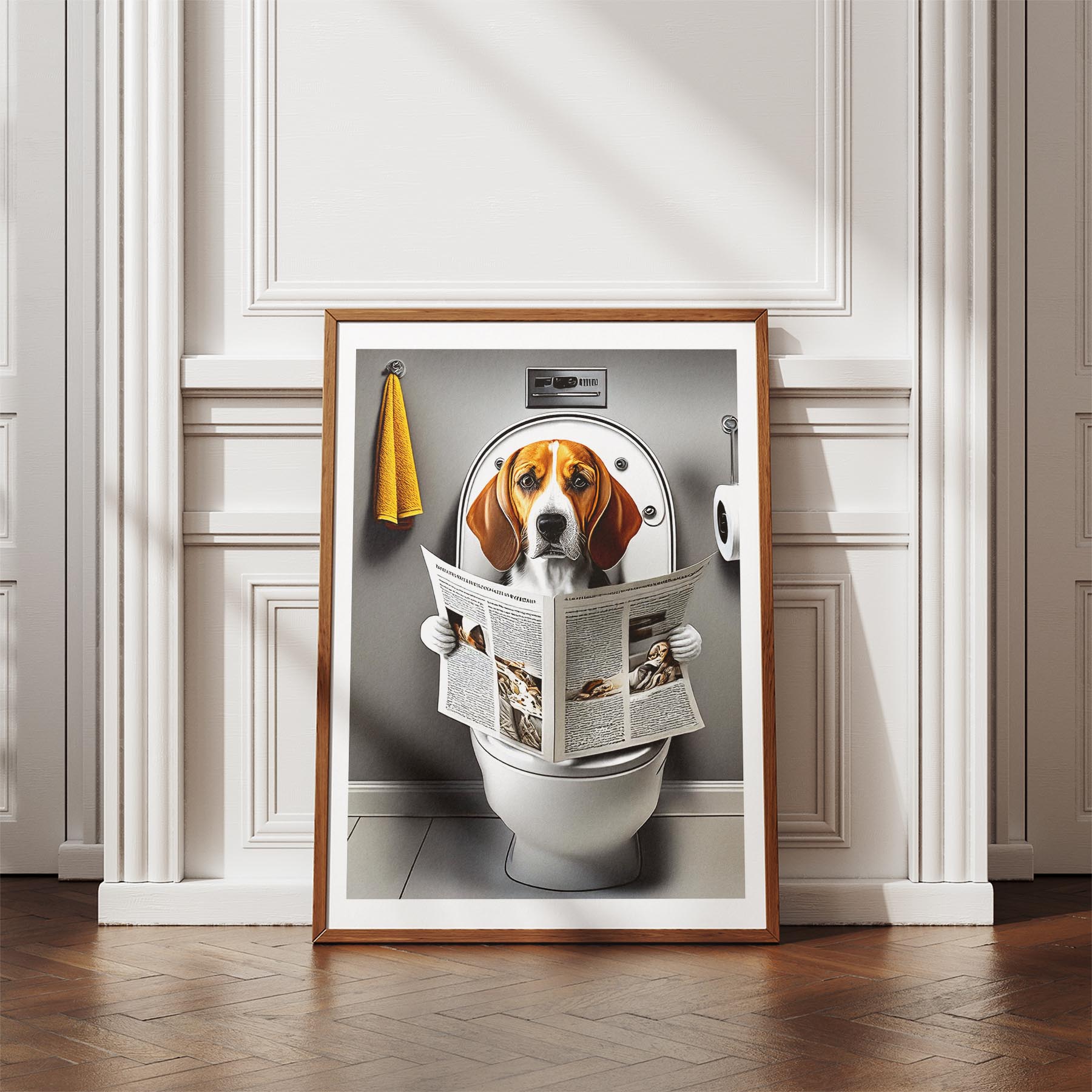 Beagle Toilet Humour Dog Series 2 image 4
