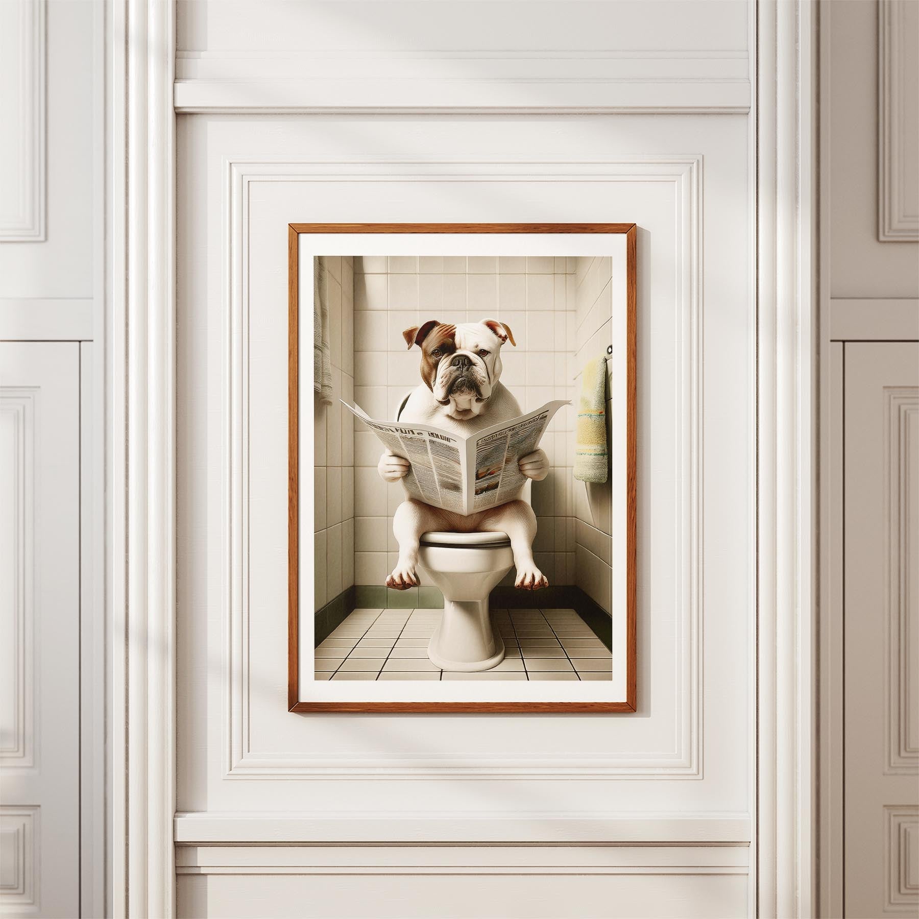 Bulldog Toilet Humour Dog Series 3 image 3