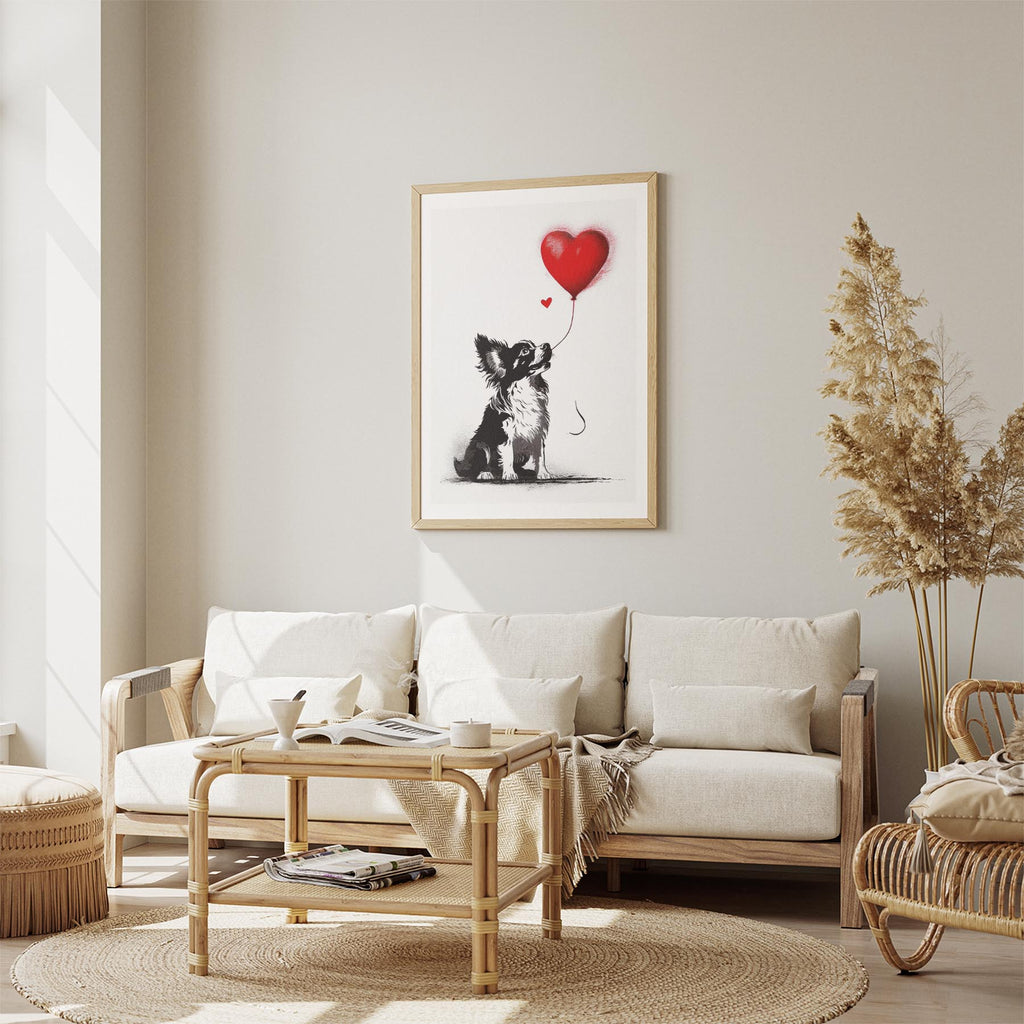 Papillon DOGSY Series inspired by the Art of Banksy image 2