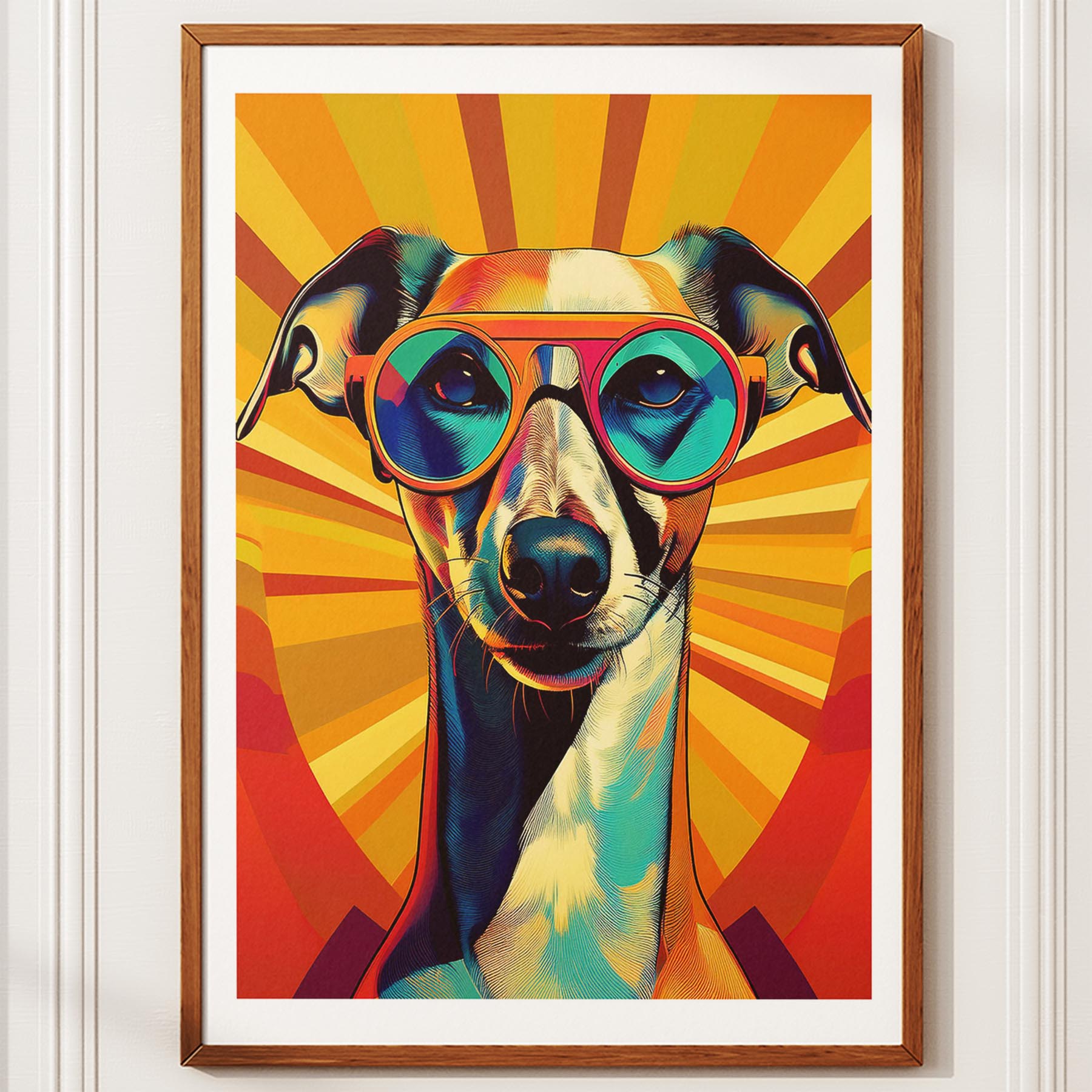 Grayhound In Colourful Sunnies 3 image 11