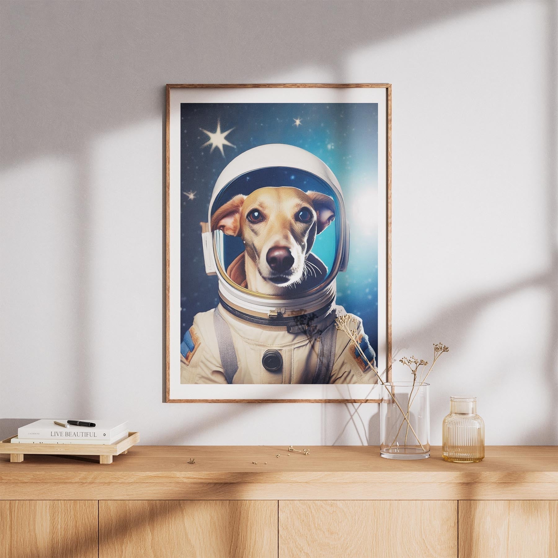 Whippet Astronaut Dog Series image 8