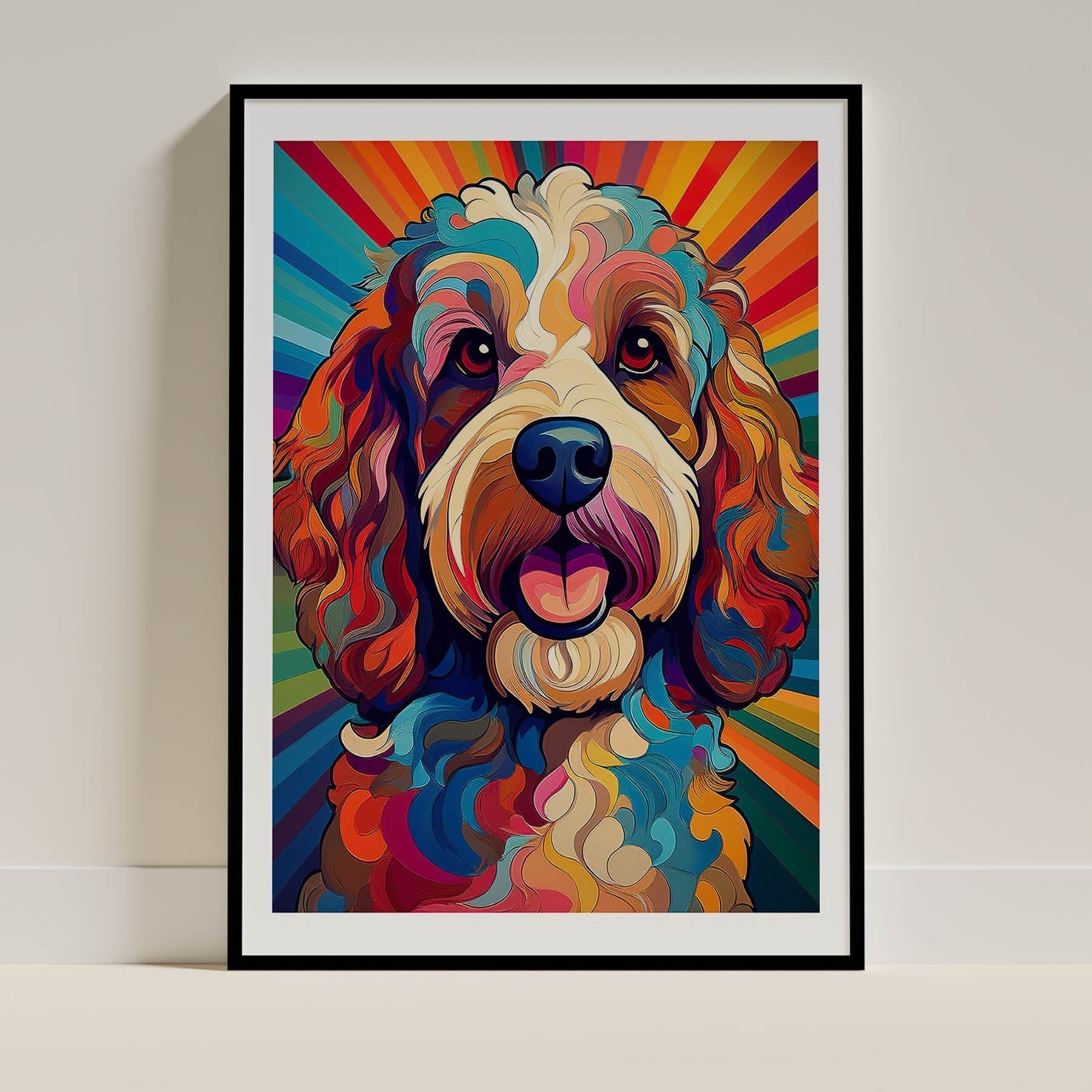 Cavoodle Dog Art Print Unframed Vol 3 | 11 Unique Designs | Wall Art Gift for Dog Lovers - Image 10 | Dogsy & Co