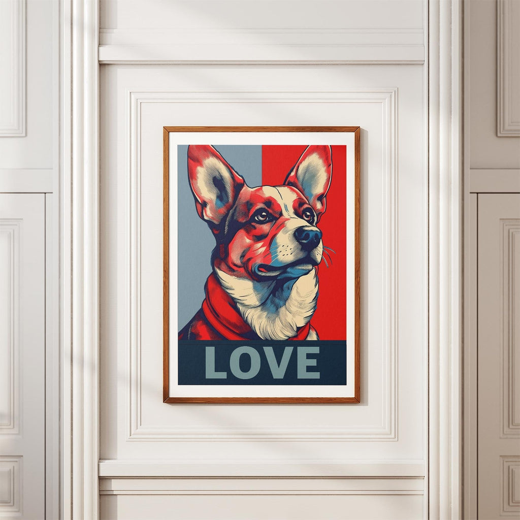 Corgi LOVE Series Inspired by the Obama Poster image 3