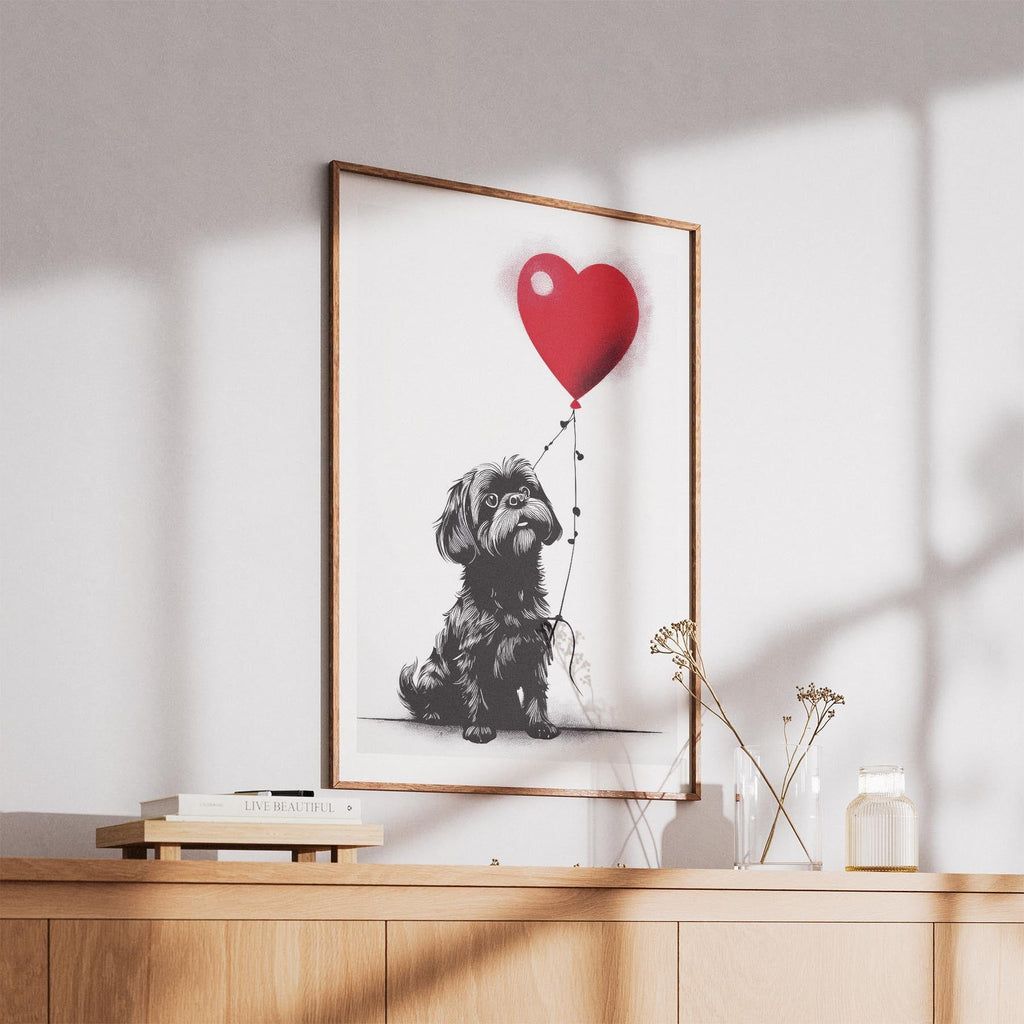 Shih Tzu DOGSY Series inspired by the Art of Banksy image 5