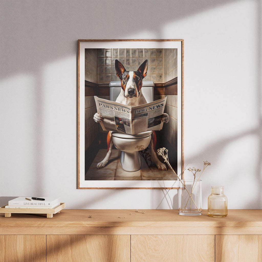 Bull Terrier Toilet Humour Dog Series 1 image 8