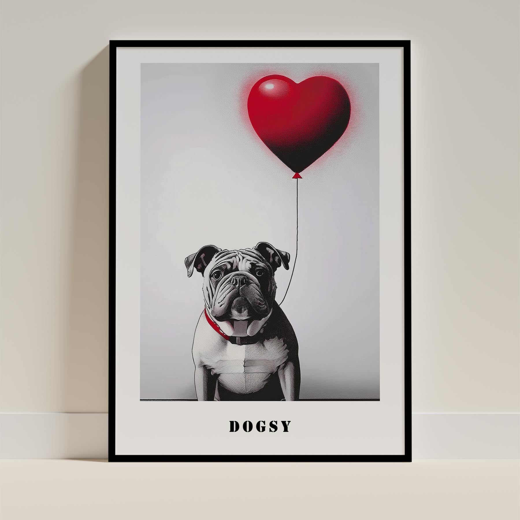 English Bulldog Dog Art Print Unframed Vol 1 | 11 Unique Designs | Wall Art Gift for Dog Lovers - Image 10 | Dogsy & Co