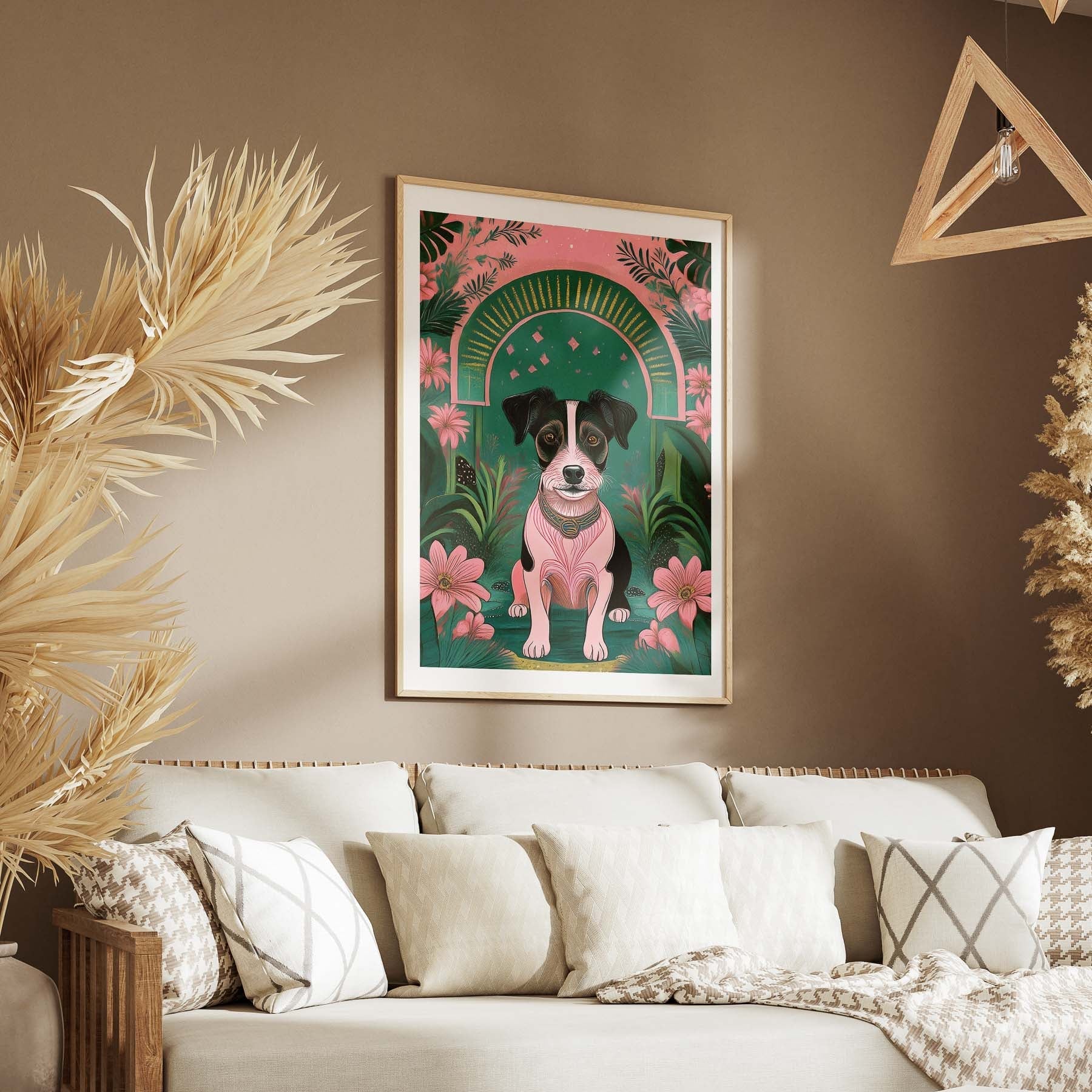 Jack Russell Terrier Flowery Dog image 5