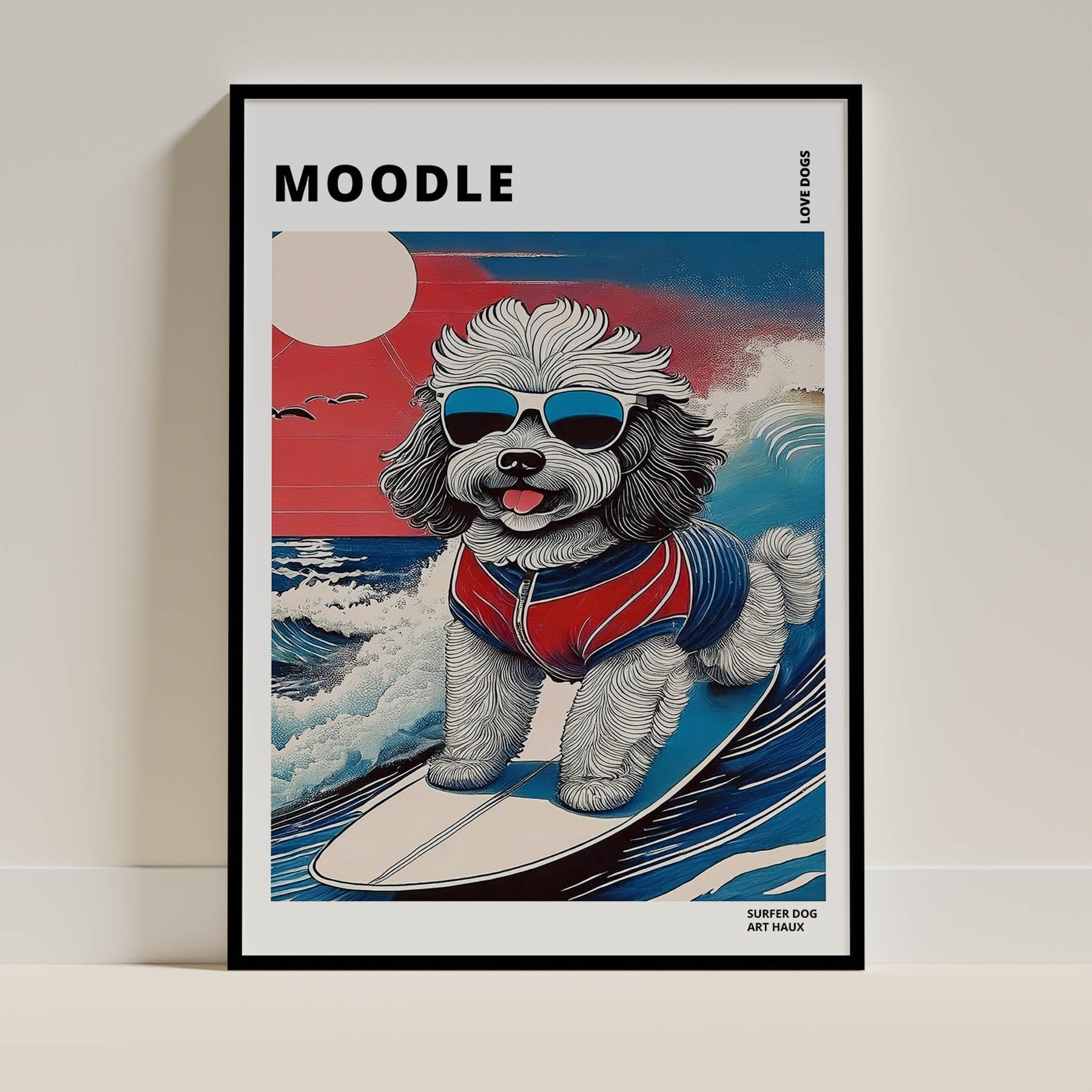 Miniature Schnauzer Dog Art Print Unframed Vol 1 | 11 Unique Designs | Wall Art Gift for Dog Lovers - Image 8 | Dogsy & Co